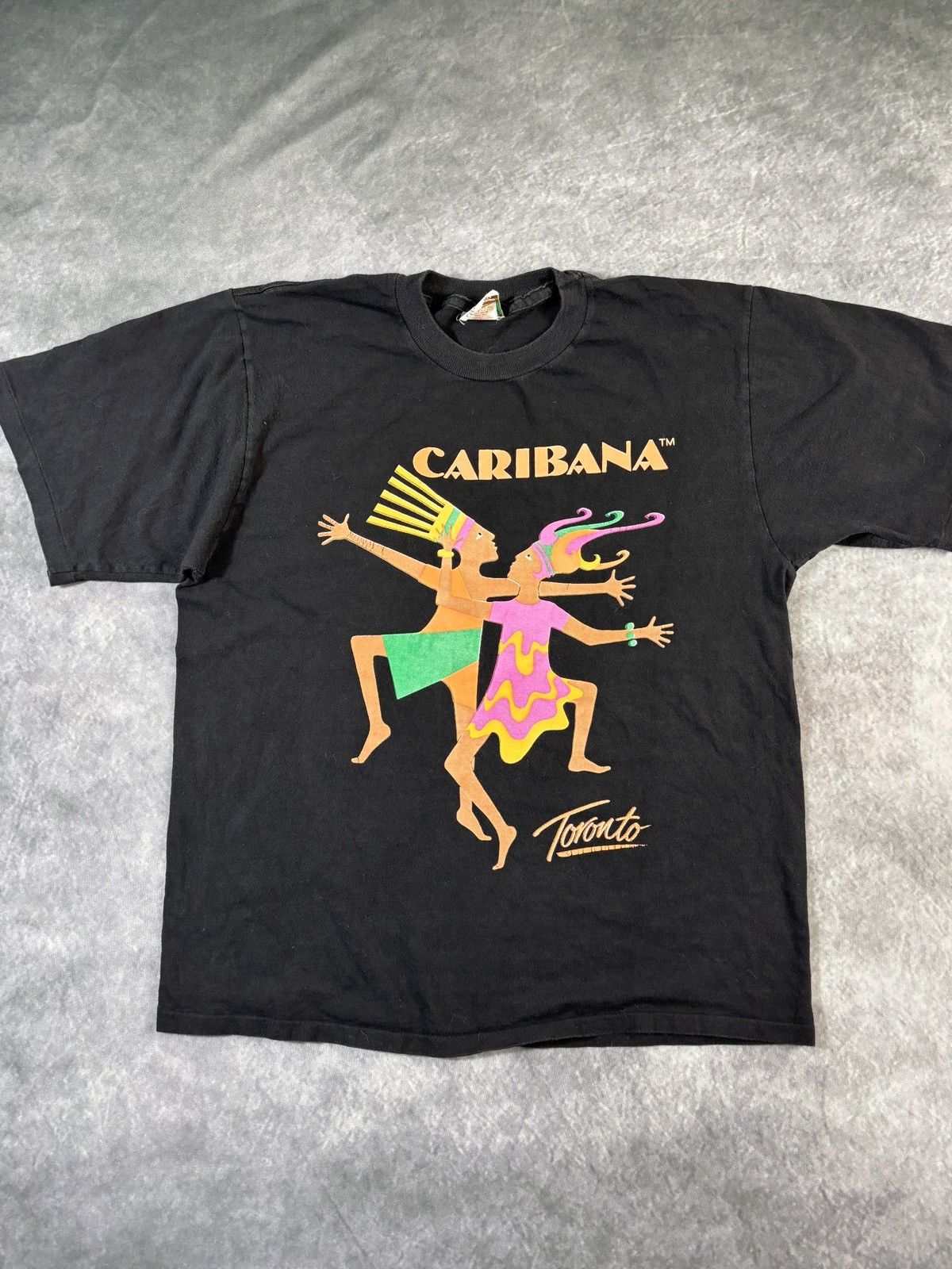 Vintage 1990s Vintage Caribana Toronto Tee Shirt Caribbean Festival Size US M / EU 48-50 / 2 - 1 Thumbnail