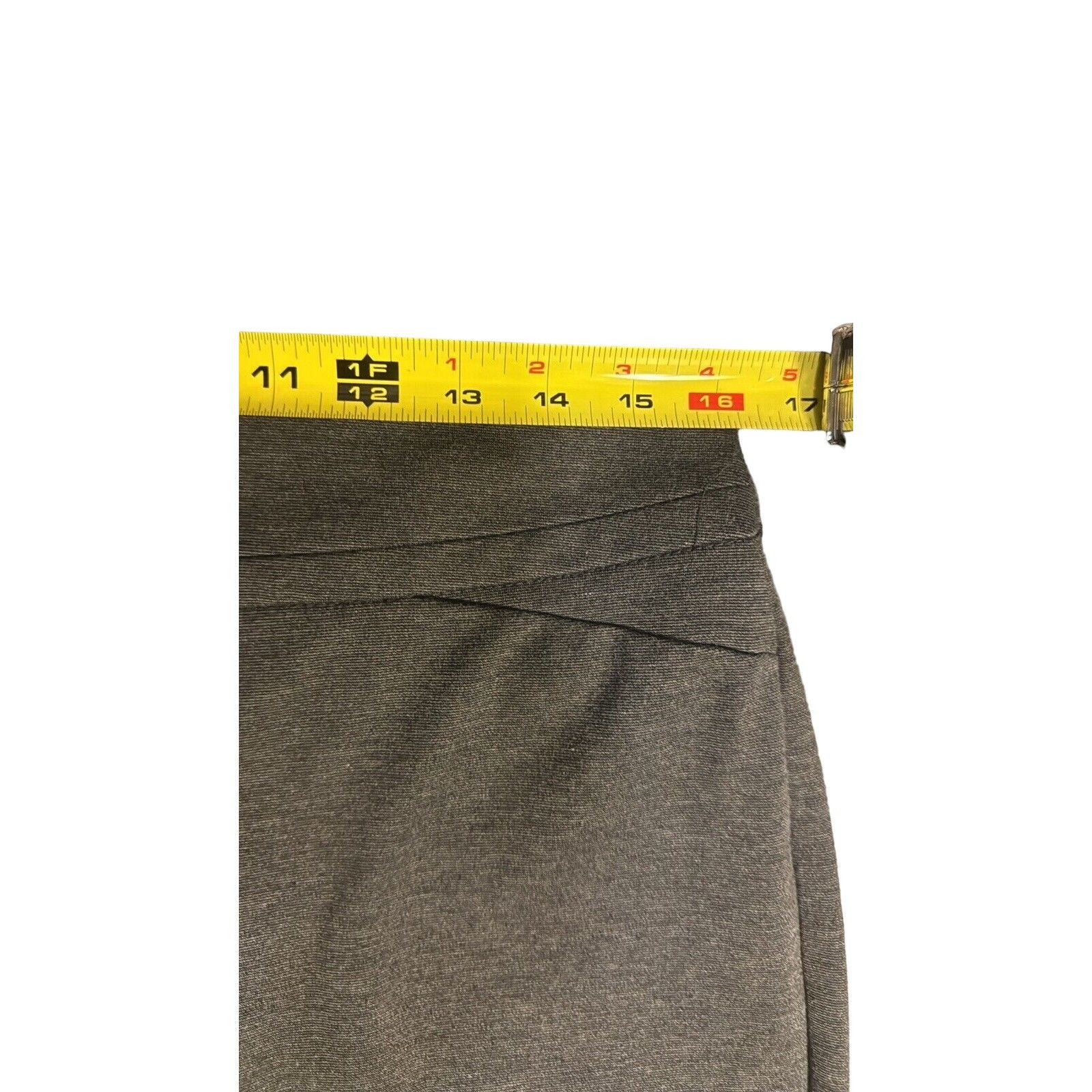 Other 7th Avenue New York & Co Ladies Gray Polyester Rayon Pants S Size 30" / US 8 / IT 44 - 15 Thumbnail