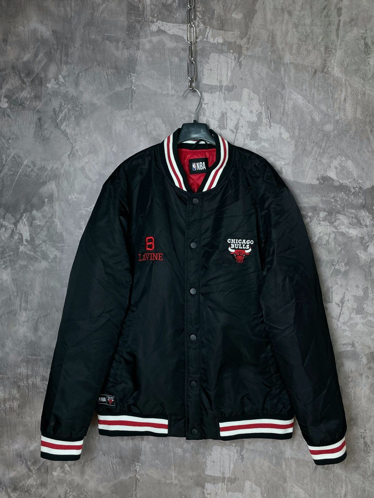 Other Chicago Bulls Bomber Jacket NBA varsity Y2K Baggy Size US L / EU 52-54 / 3 - 1 Thumbnail