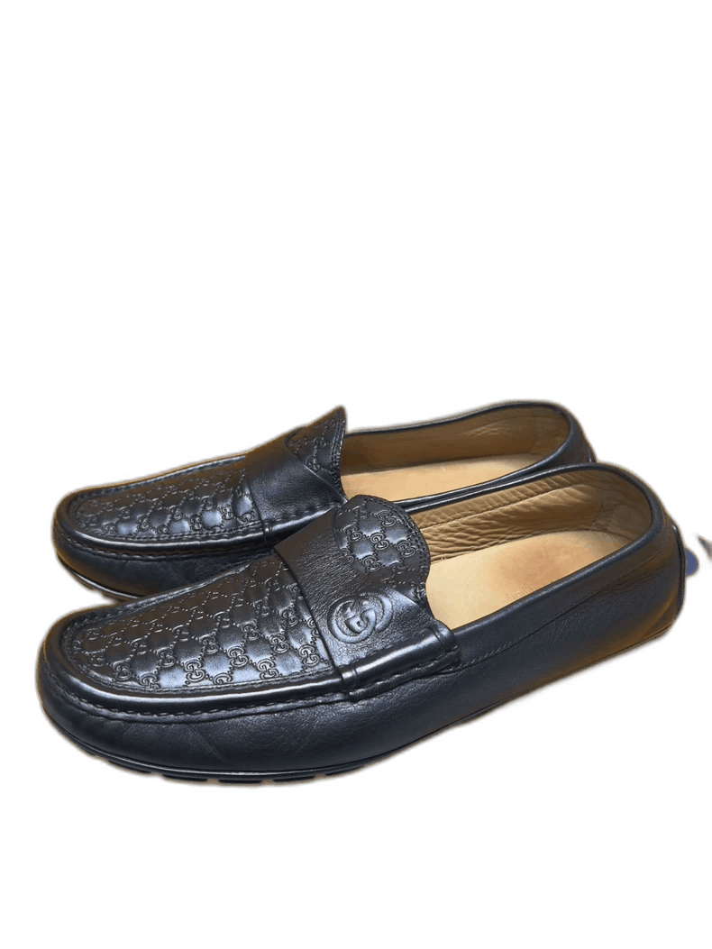 Gucci Gucci Leather Slip-On Loafers Size 6 Size US 6 / EU 39 - 1 Thumbnail