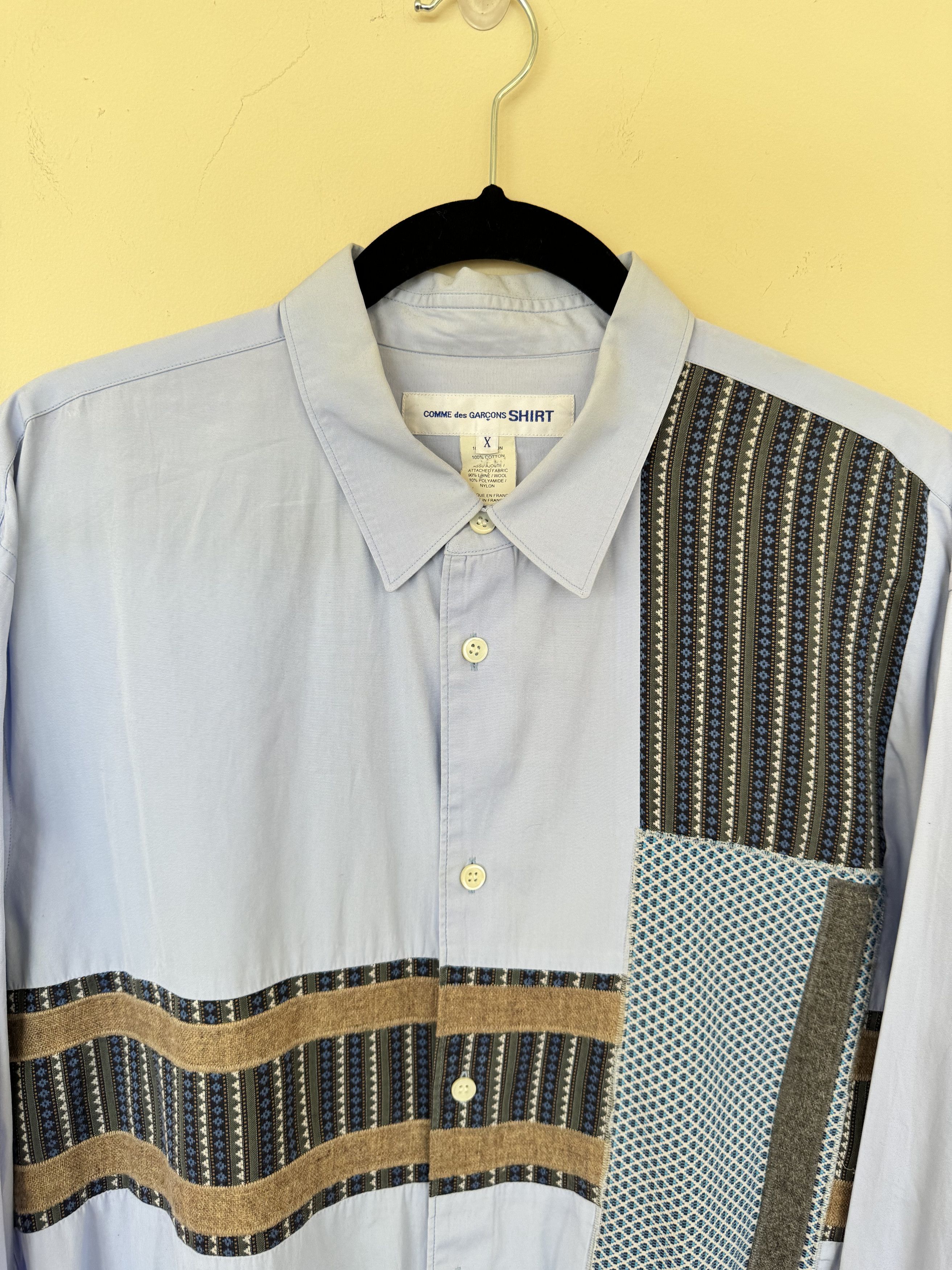 Comme des Garcons SHIRT CDG Junya Button Up Size US XL / EU 56 / 4 - 4 Thumbnail