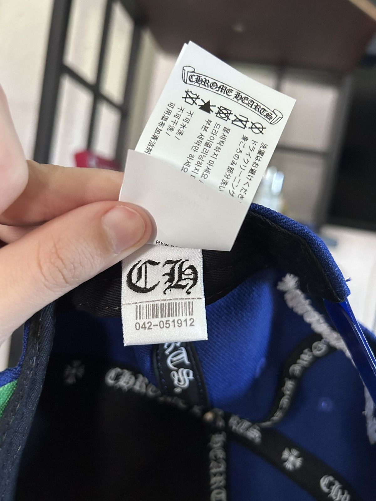 Chrome Hearts Chrome Hearts Baseball Hat CH Size ONE SIZE - 7 Thumbnail