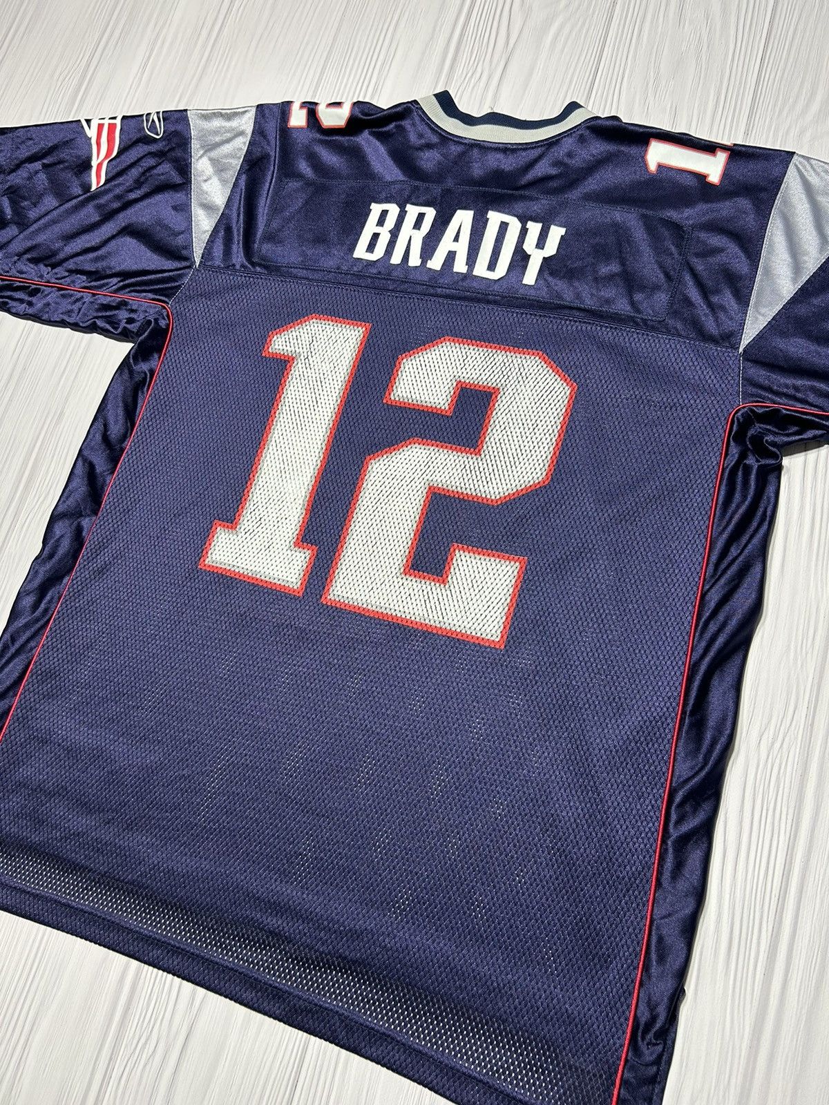 NFL Tom Brady #12 England Patriots Reebok Football Jersey NFL Size US XL / EU 56 / 4 - 10 Thumbnail