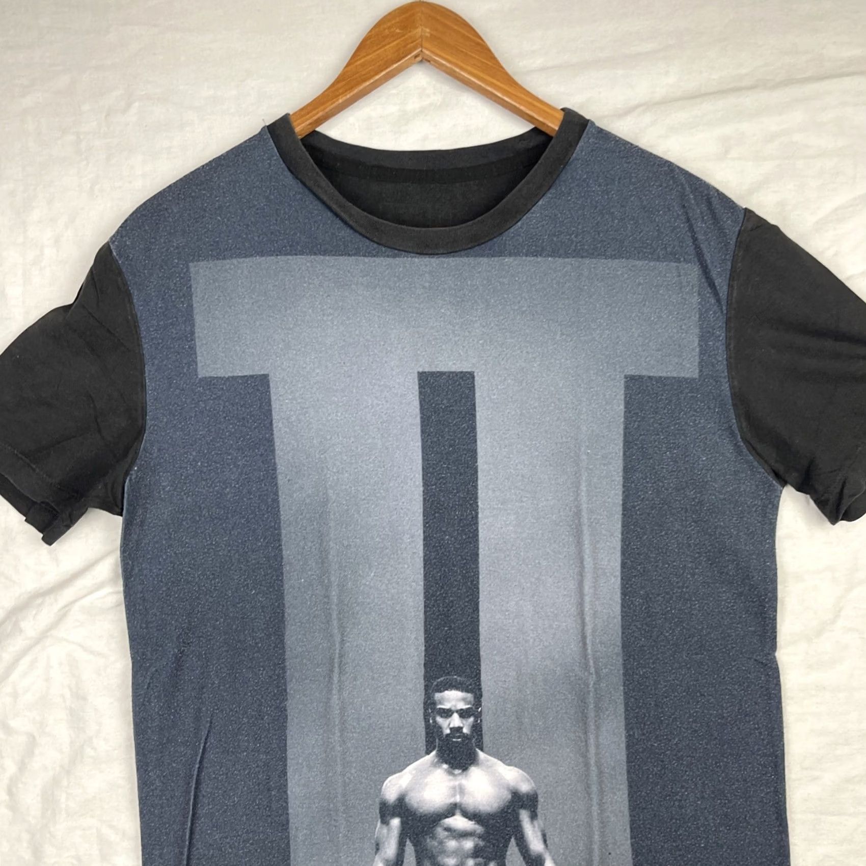 Jordan Brand ROCKY Creed 2 Movie Shirt Mens XS Small Adonis Creed Michael B Jordan Made In USA Black Crew Neck Short Sleeve Graphic Print Logo T-Shirt Mens Size US S / EU 44-46 / 1 - 4 Thumbnail