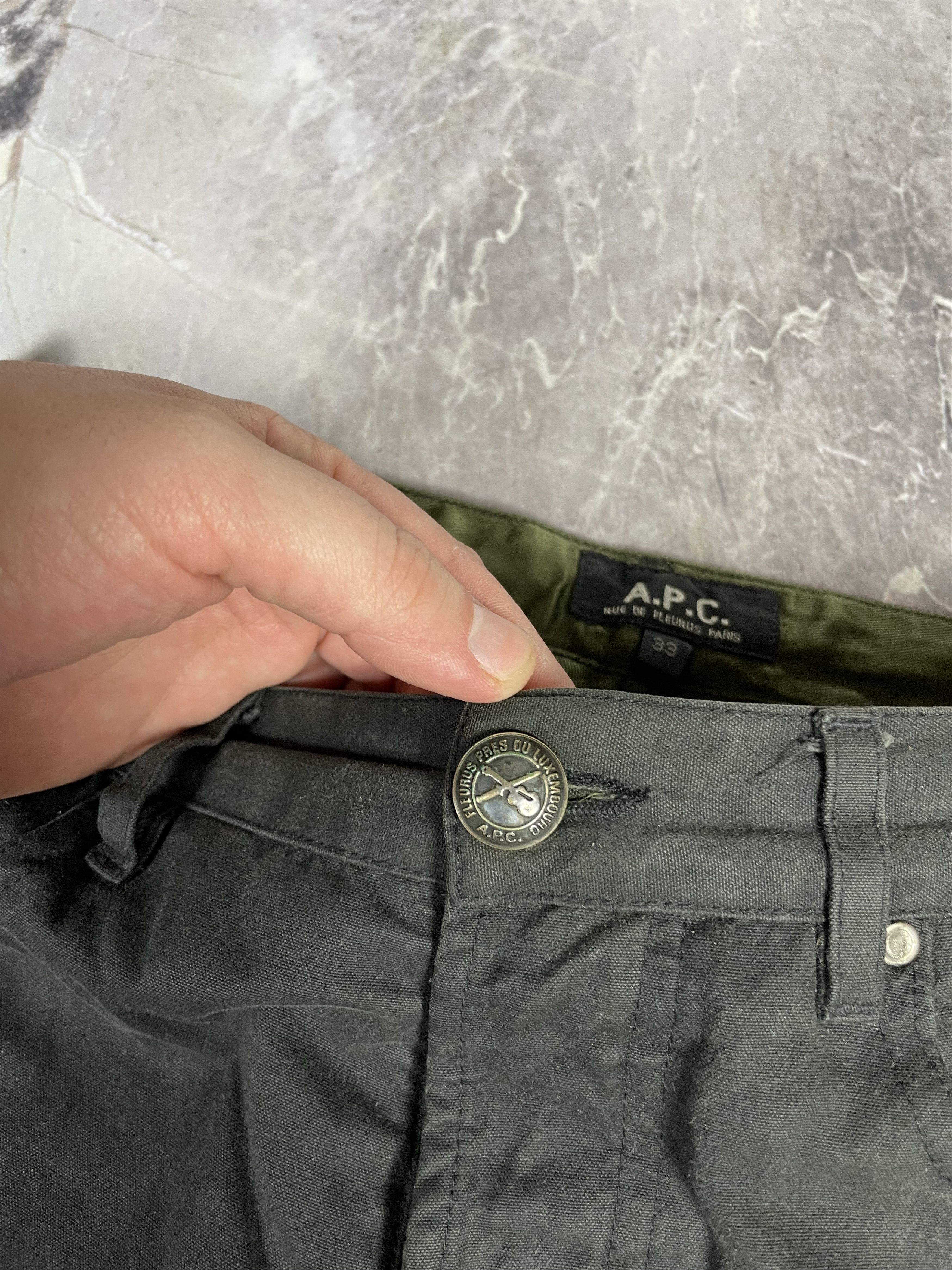A.P.C. APC Khakis Wax Casual Pants Size US 33 - 5 Thumbnail