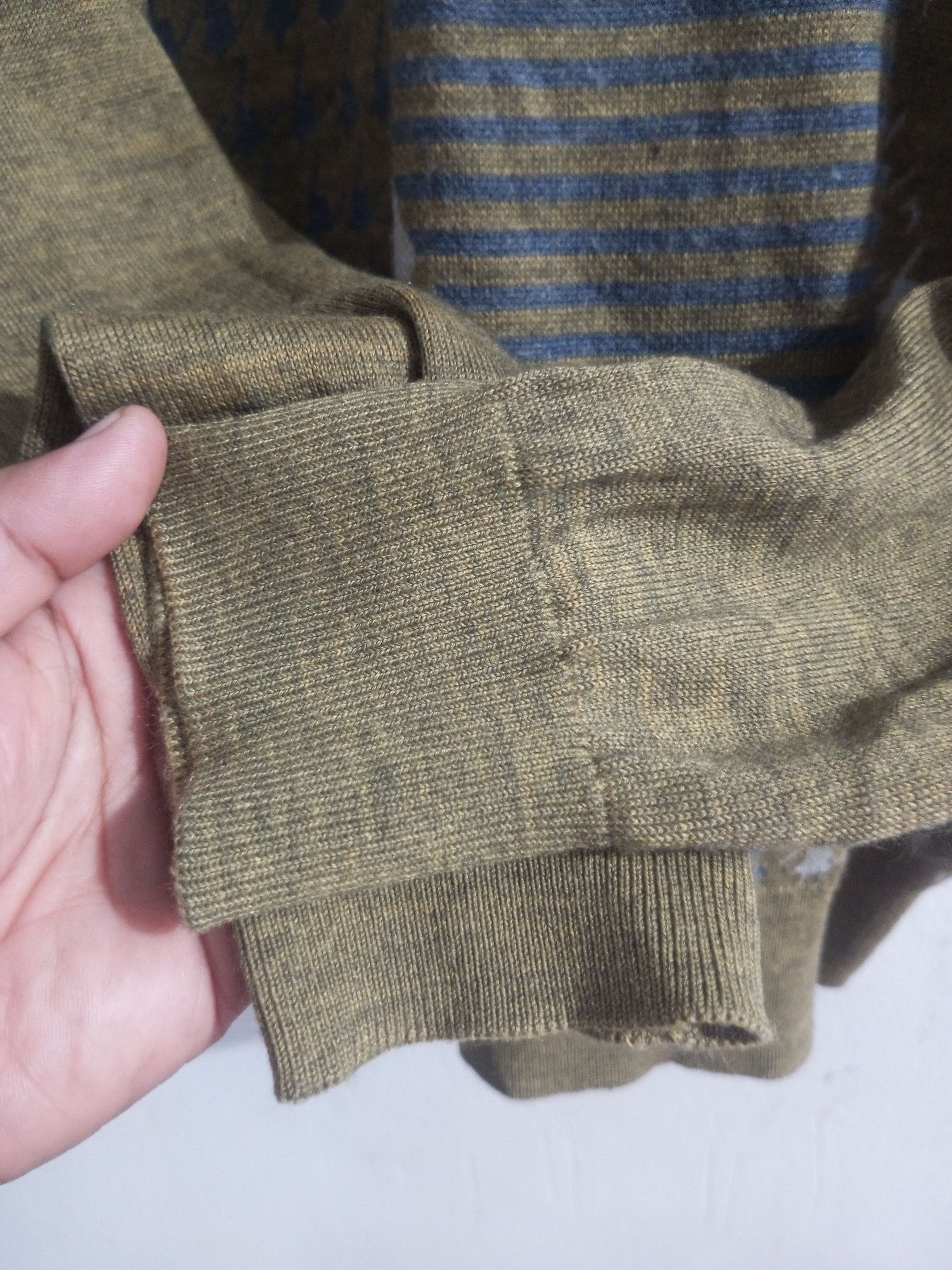 Vintage crocodile woll knitt sweater