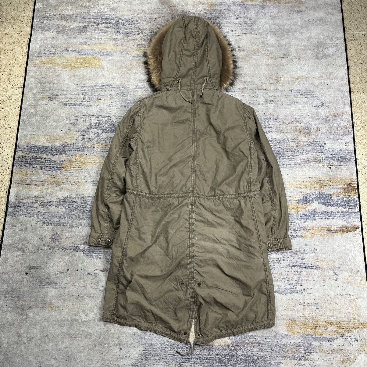 GOA Goa military fishtail parka raccoon fur hoodie vkei style Size US M / EU 48-50 / 2 - 4 Thumbnail