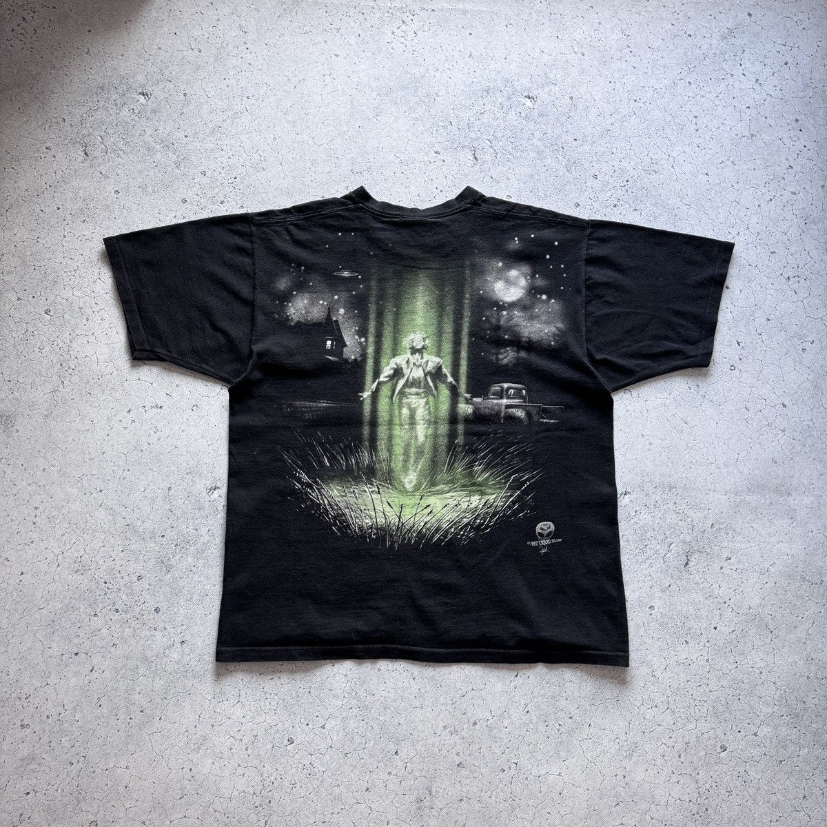 Liquid Blue Rare Liquid Blue Alien Vintage 1997 T Shirt Single Stitch Size US L / EU 52-54 / 3 - 2 Thumbnail