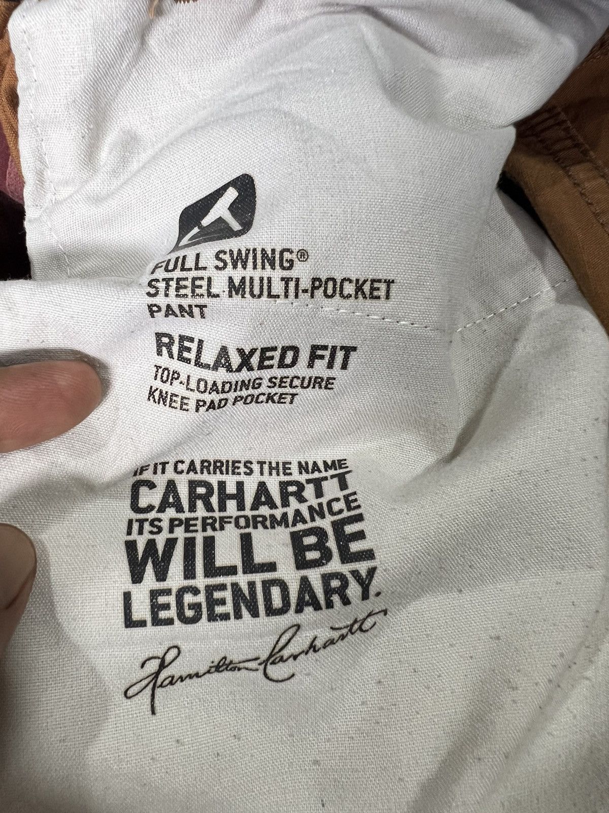 Carhartt 🔥Crazy Rare Carhartt Ripstop Multipockets Double Knee Size US 35 - 19 Thumbnail