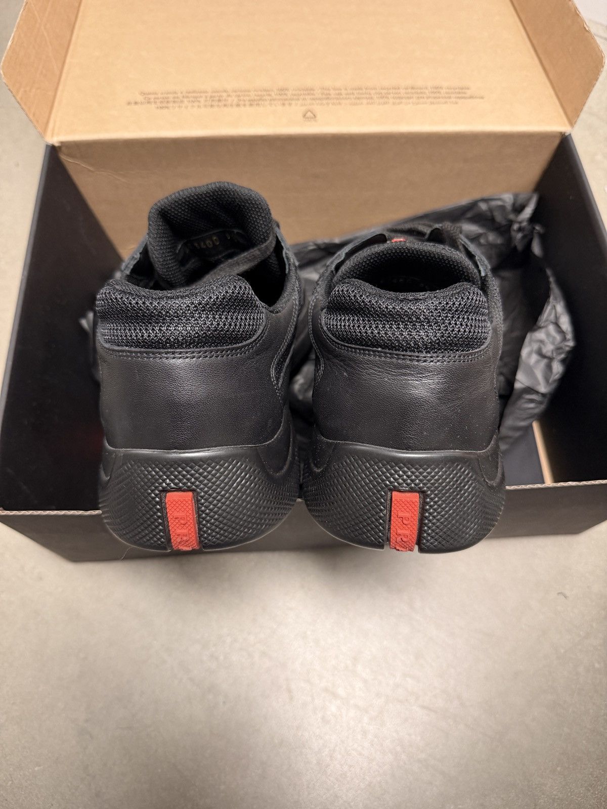 Prada Prada Americas Cup Black Size US 10.5 / EU 43-44 - 4 Thumbnail