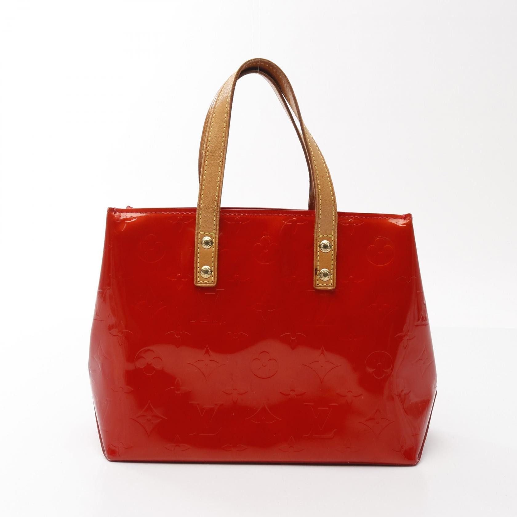 Louis Vuitton Louis Vuitton Louis Vuitton Reade PM Monogram Vernis Handbag Leather Handbag M91088 Size ONE SIZE - 1 Thumbnail