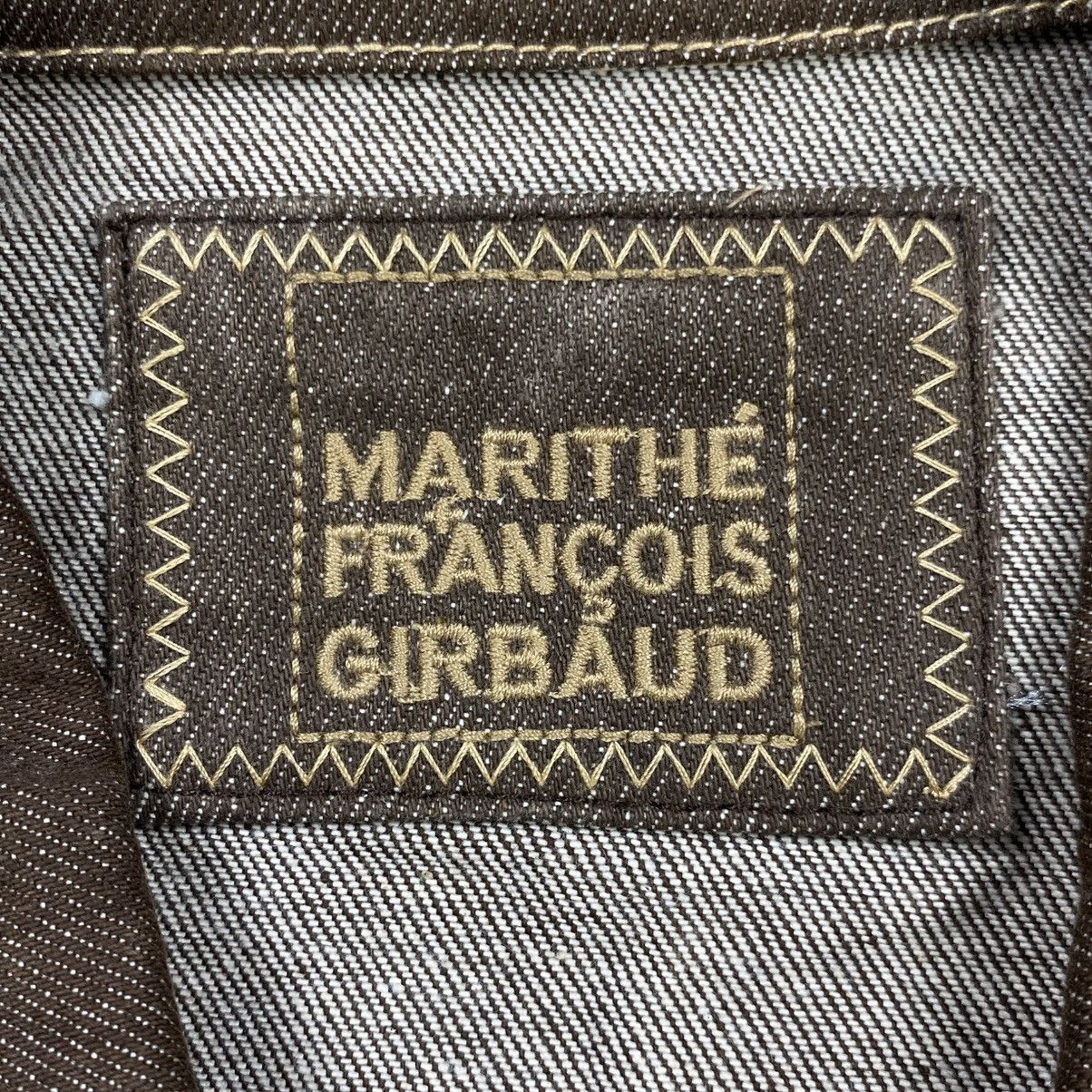 Marithe + Francois Girbaud Denim Trucker Jacket Size US L / EU 52-54 / 3 - 4 Thumbnail