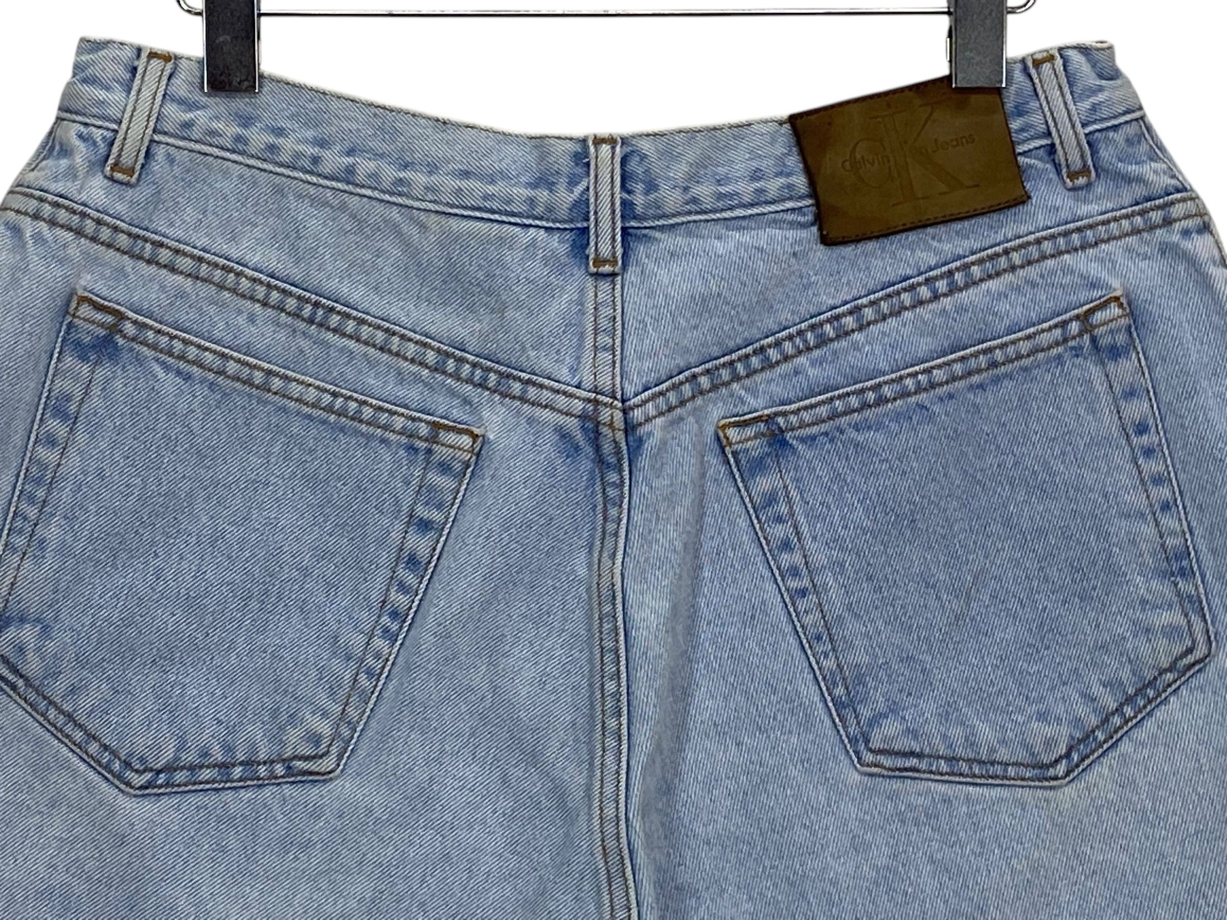Calvin Klein × Vintage Calvin Klein Jeans Vintage Short Jeans Size 30" / US 8 / IT 44 - 6 Thumbnail
