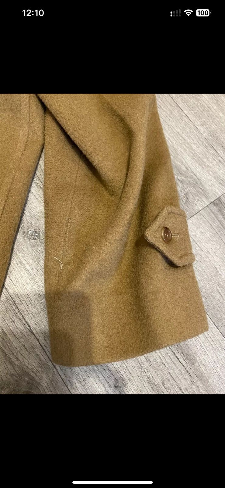 Burberry Burberrys Vintage Wool Coat Camel Size L Size US L / EU 52-54 / 3 - 6 Thumbnail