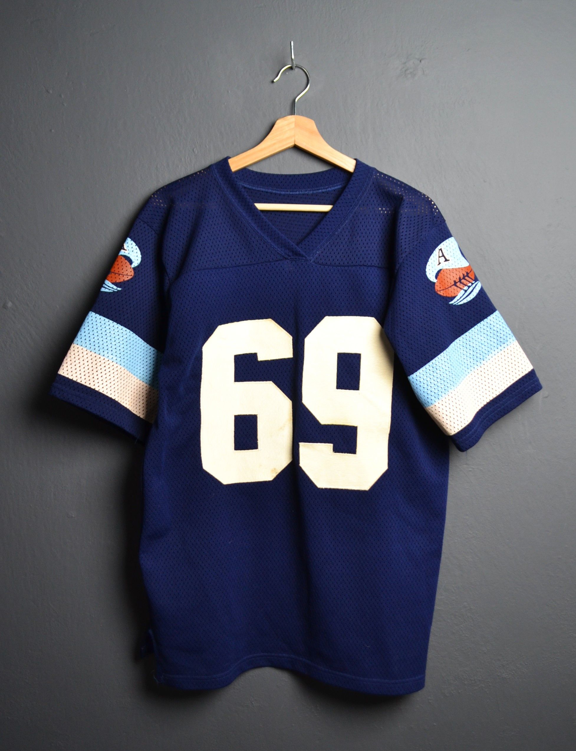 Vintage Vintage 1980's Toronto Argonauts CFL Jersey 69 S Size US S / EU 44-46 / 1 - 2 Thumbnail