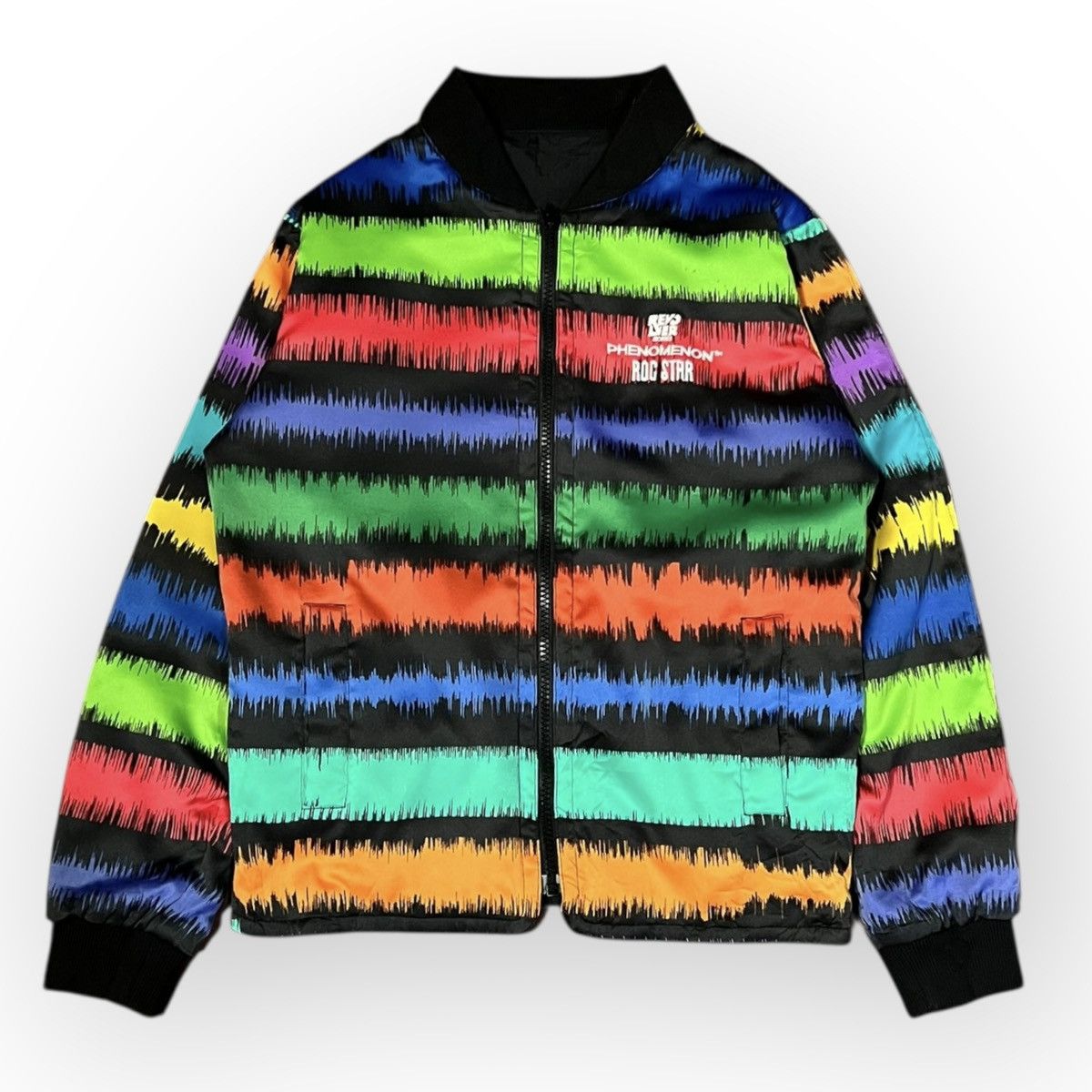 General Research × PHENOMENON Phenomenon 2008 x Hectic Revesible Bomber Jacket Size US L / EU 52-54 / 3 - 9 Thumbnail