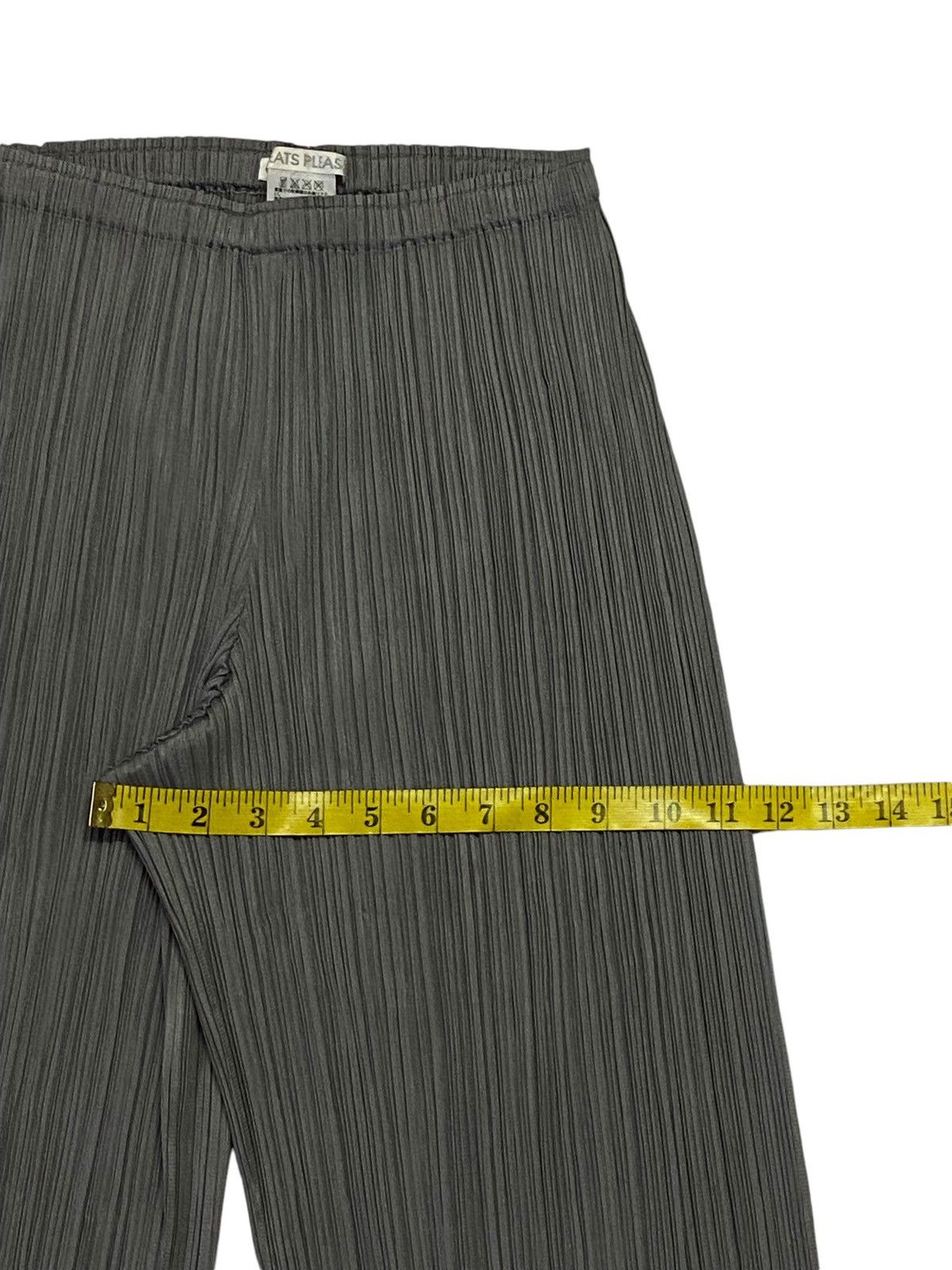 Issey Miyake Pleats Please Pleated Wide Leg Trousers Pants Size 28" / US 6 / IT 42 - 11 Thumbnail