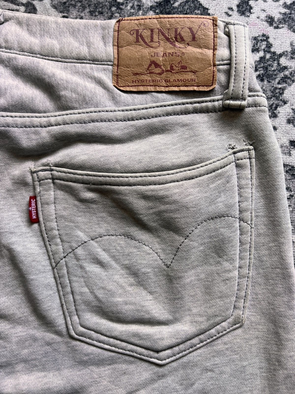 Hysteric Glamour Hysteric Glamour Kinky Jeans Sweatpants Size US 32 / EU 48 - 9 Thumbnail