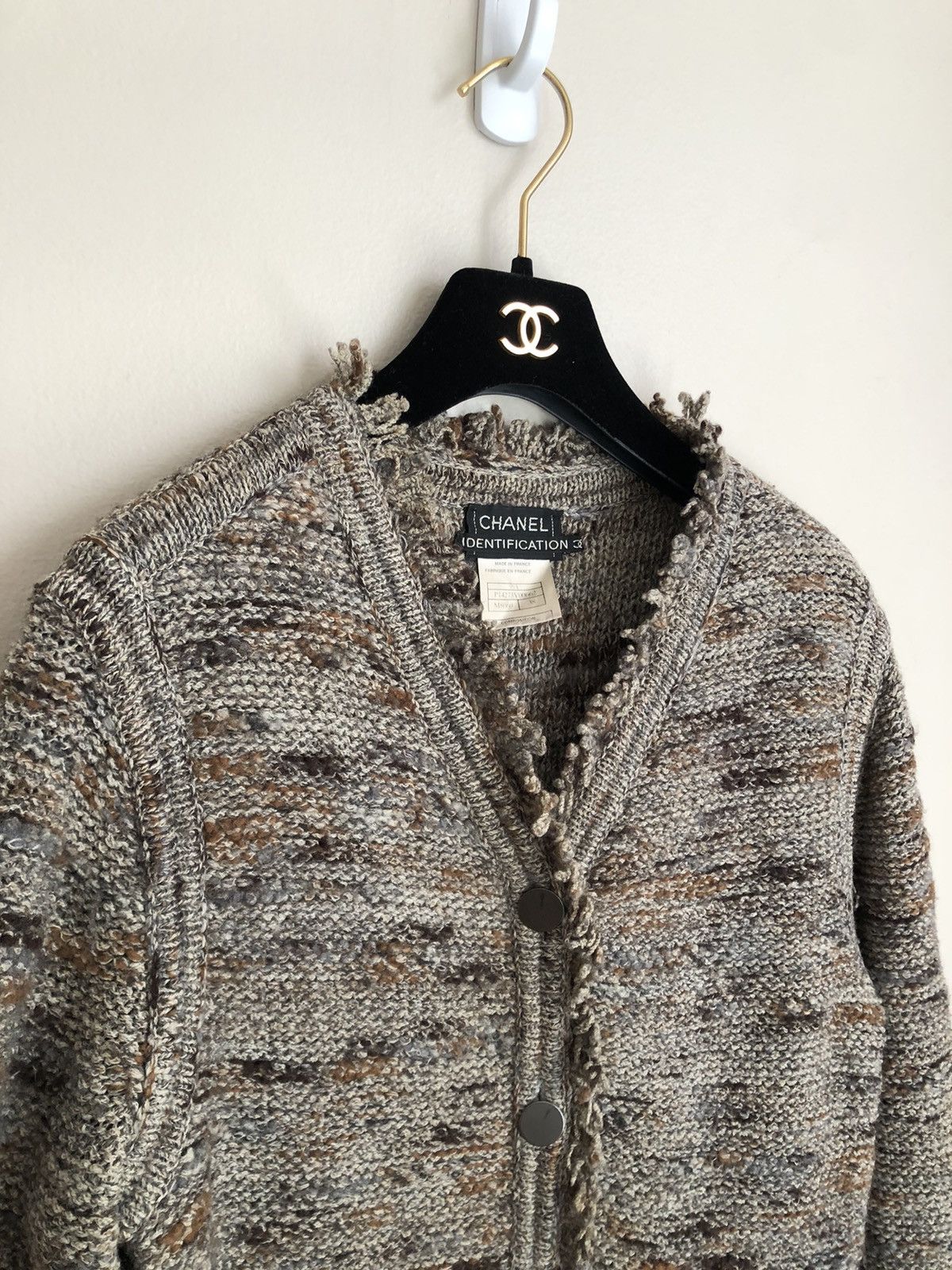 Chanel Chanel AW1999 Runway Grey/Purple Fringed Knit Jacket Size XS / US 0-2 / IT 36-38 - 13 Thumbnail