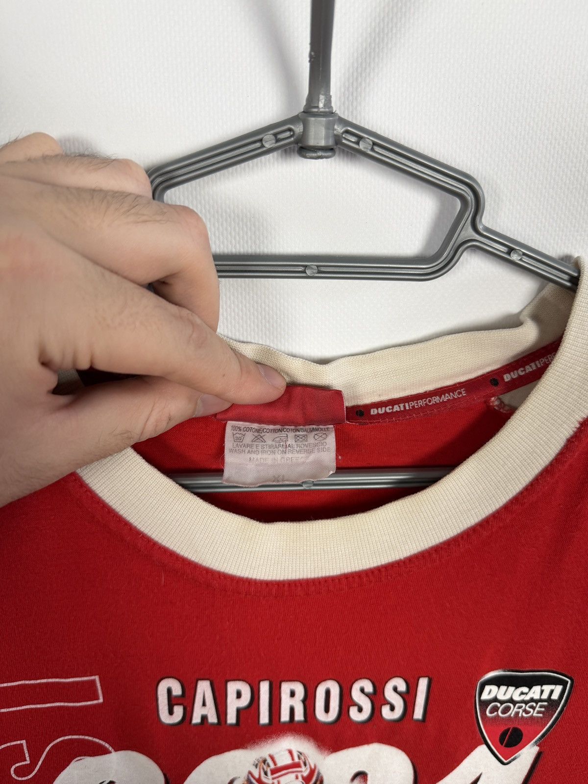 Ducati Ducati Corse Racing T-Shirt Capirossi Factory Team Moto XL Size US XL / EU 56 / 4 - 9 Thumbnail