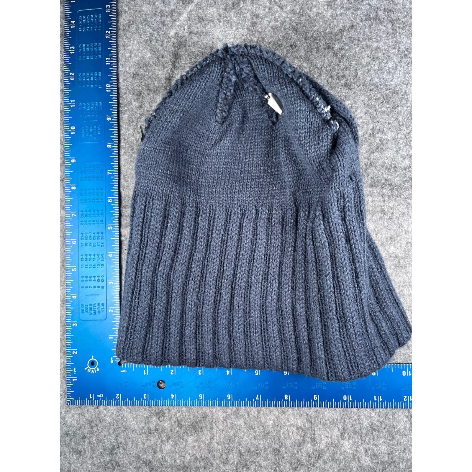 Vintage Deer Beanie Toque Adult One Size Blue Fair Isle Polyester Winter Ski Christmas Size ONE SIZE - 5 Thumbnail
