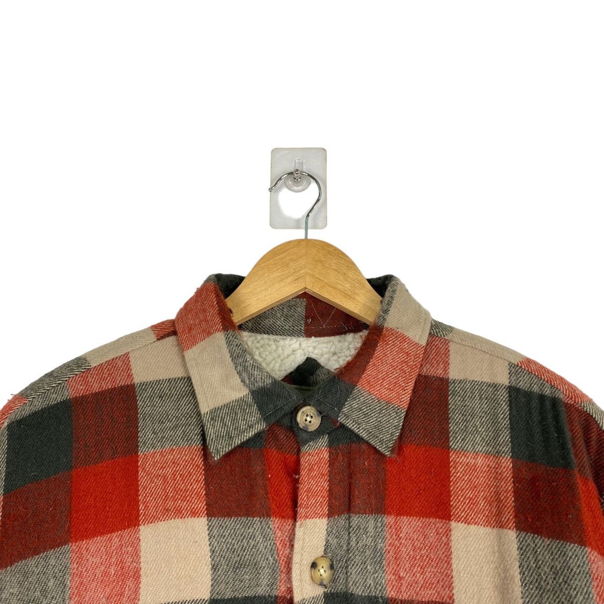 Japanese Brand Vintage Uniqlo Nova Check Sherpa Lining Jacket Size US L / EU 52-54 / 3 - 5 Thumbnail