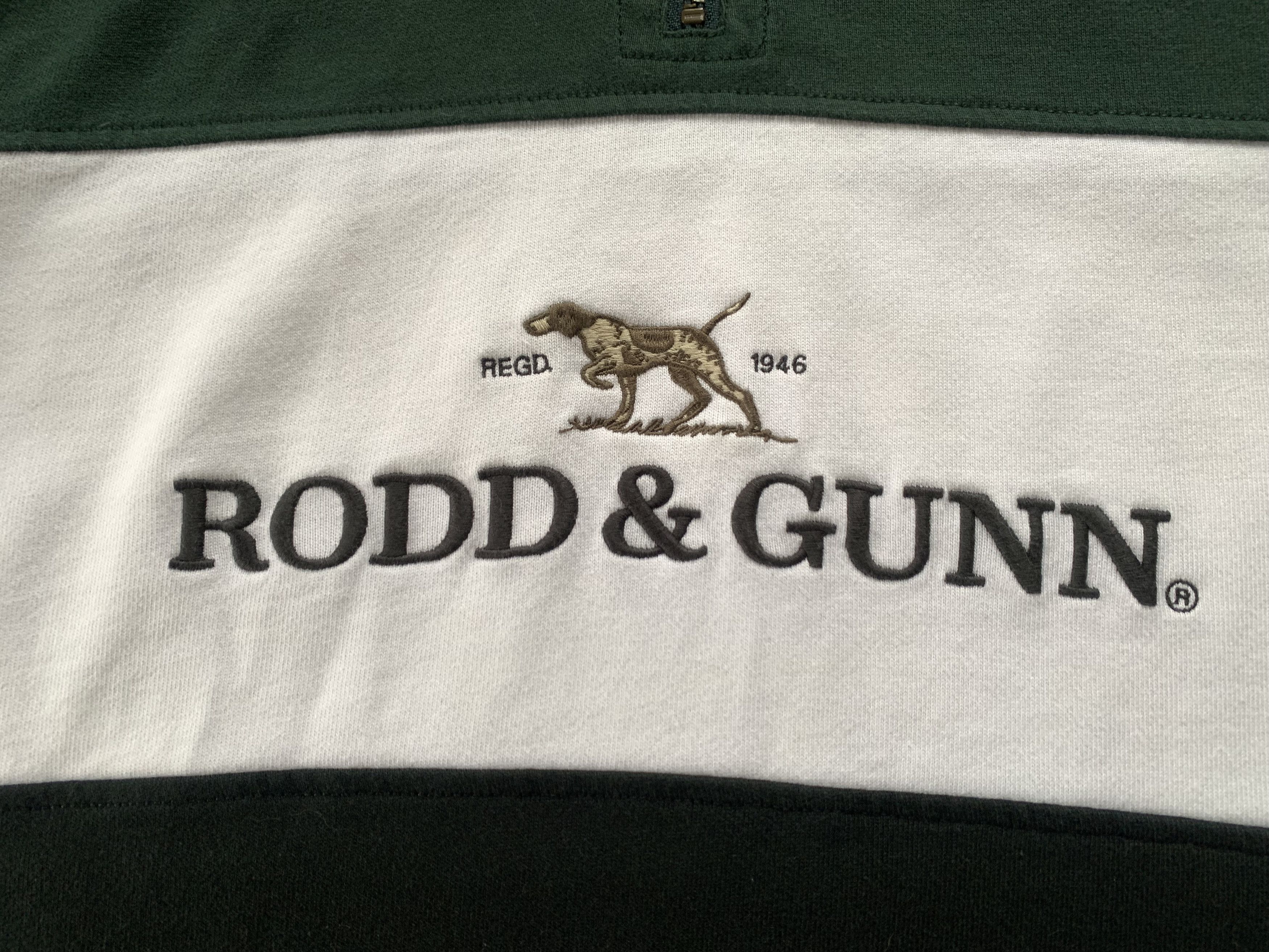 Rodd & Gunn Rodd & Gunn Mens Green Foresters Peak Half Zip Sweatshirt Size US S / EU 44-46 / 1 - 6 Thumbnail
