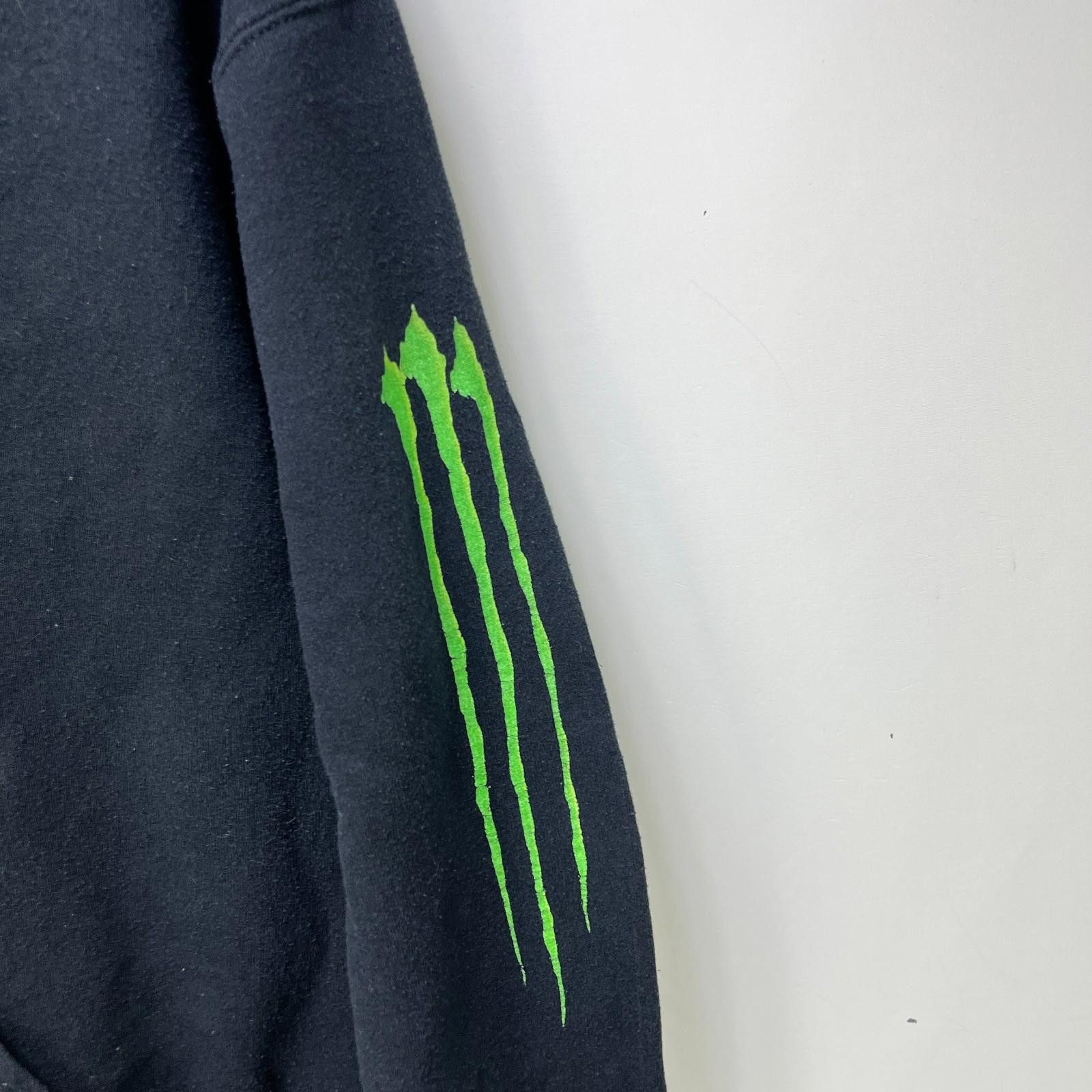 Designer Vintage Monster Energy Y2K Racing Hoodie XL Size US 36 / EU 52 - 3 Thumbnail