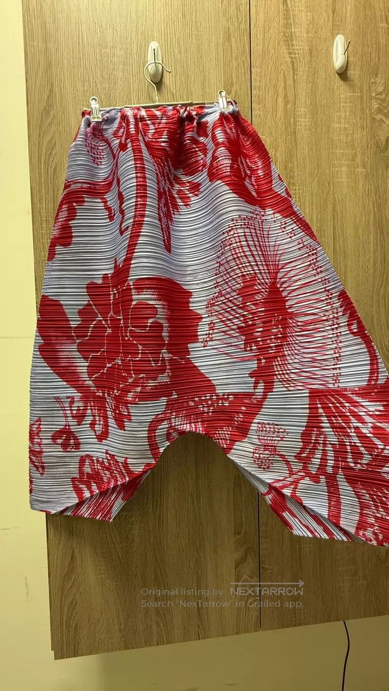 Issey Miyake Issey Miyake size:3 Red Pants Size 31" - 6 Thumbnail