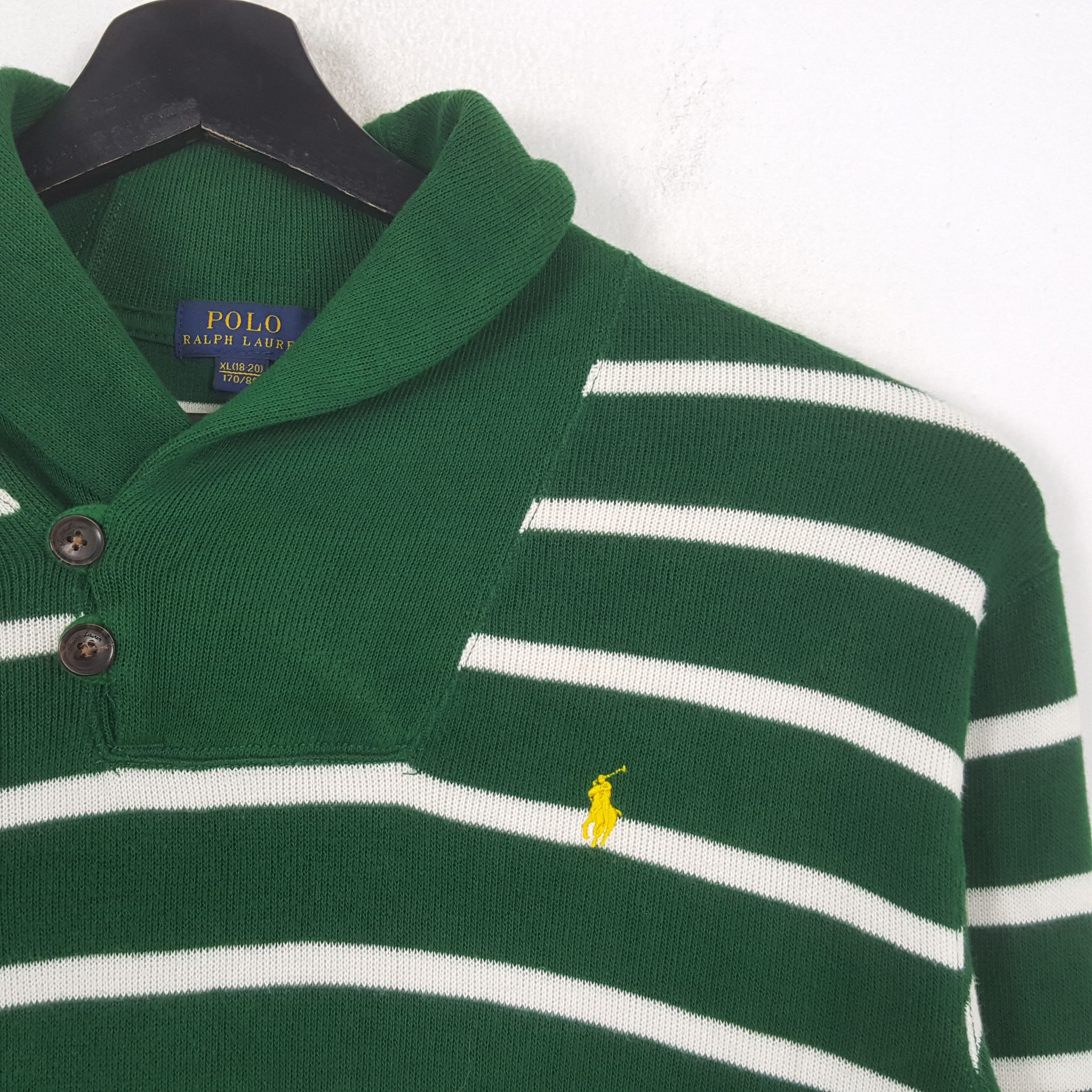 Polo Ralph Lauren POLO RALPH LAUREN Fashion Brand Stripe Sweatshirt C287N15 Size US S / EU 44-46 / 1 - 2 Thumbnail