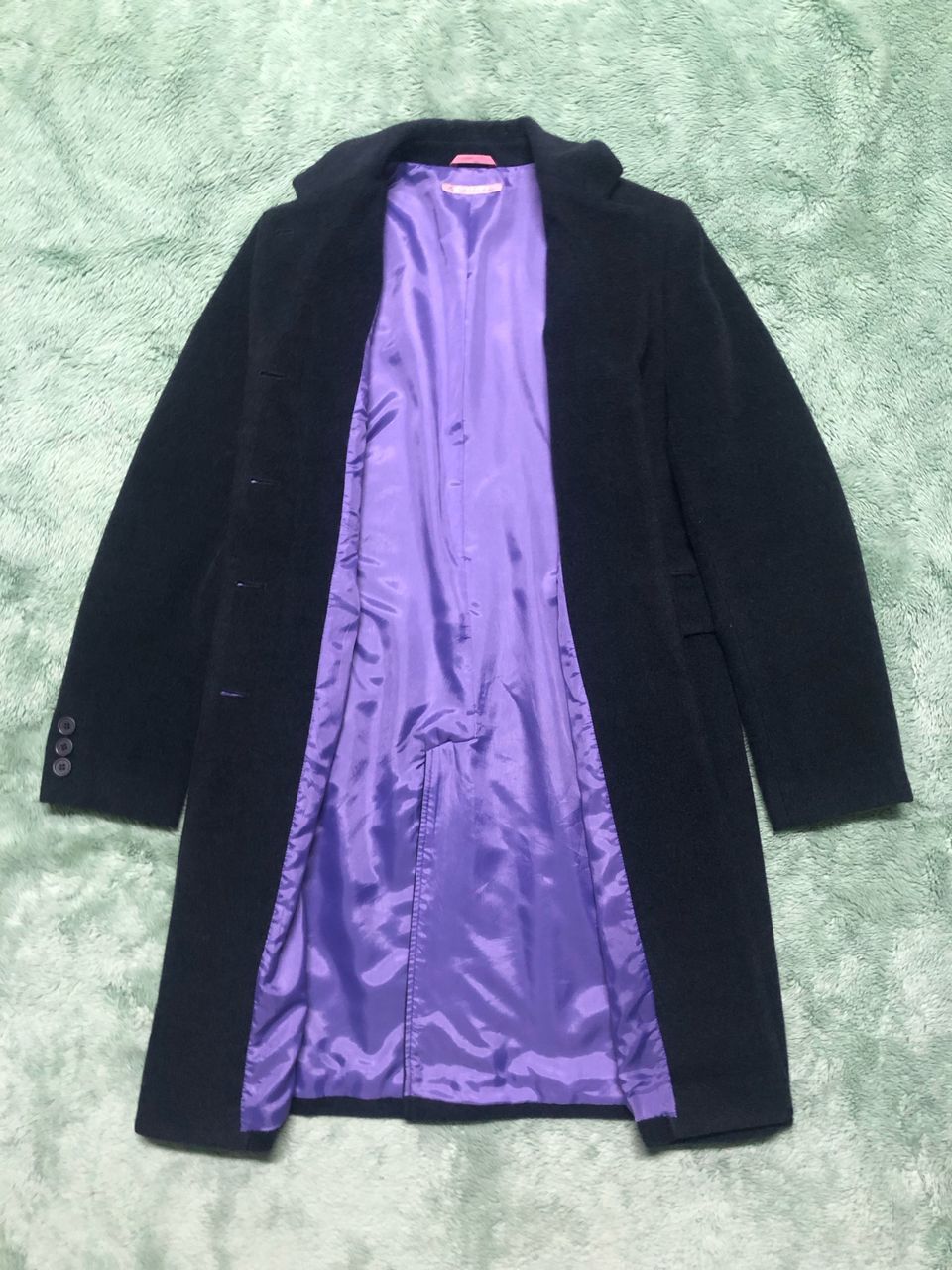 Paul Smith × Vintage VINTAGE PAUL SMITH WOMEN LONG COAT WOOL COAT JACKET Size M / US 6-8 / IT 42-44 - 3 Thumbnail
