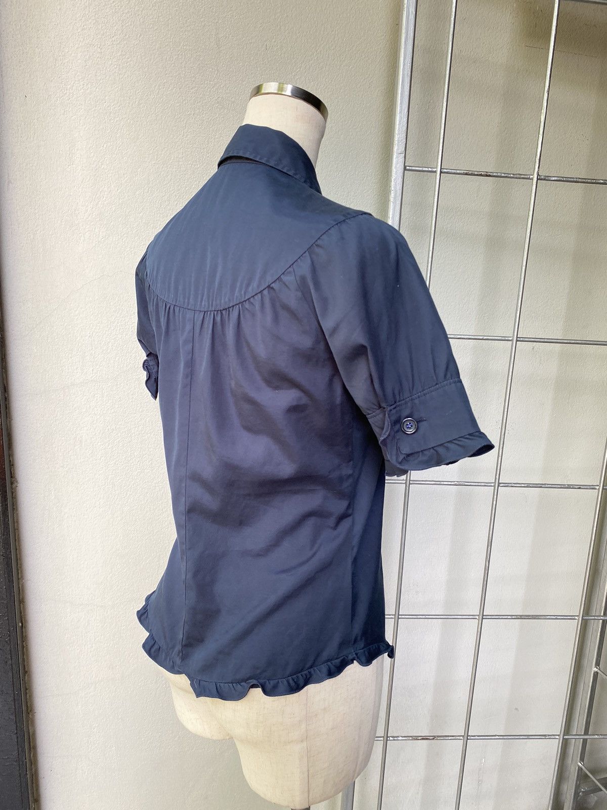 Miu Miu MIU MIU dark polo blouse Size ONE SIZE - 5 Thumbnail