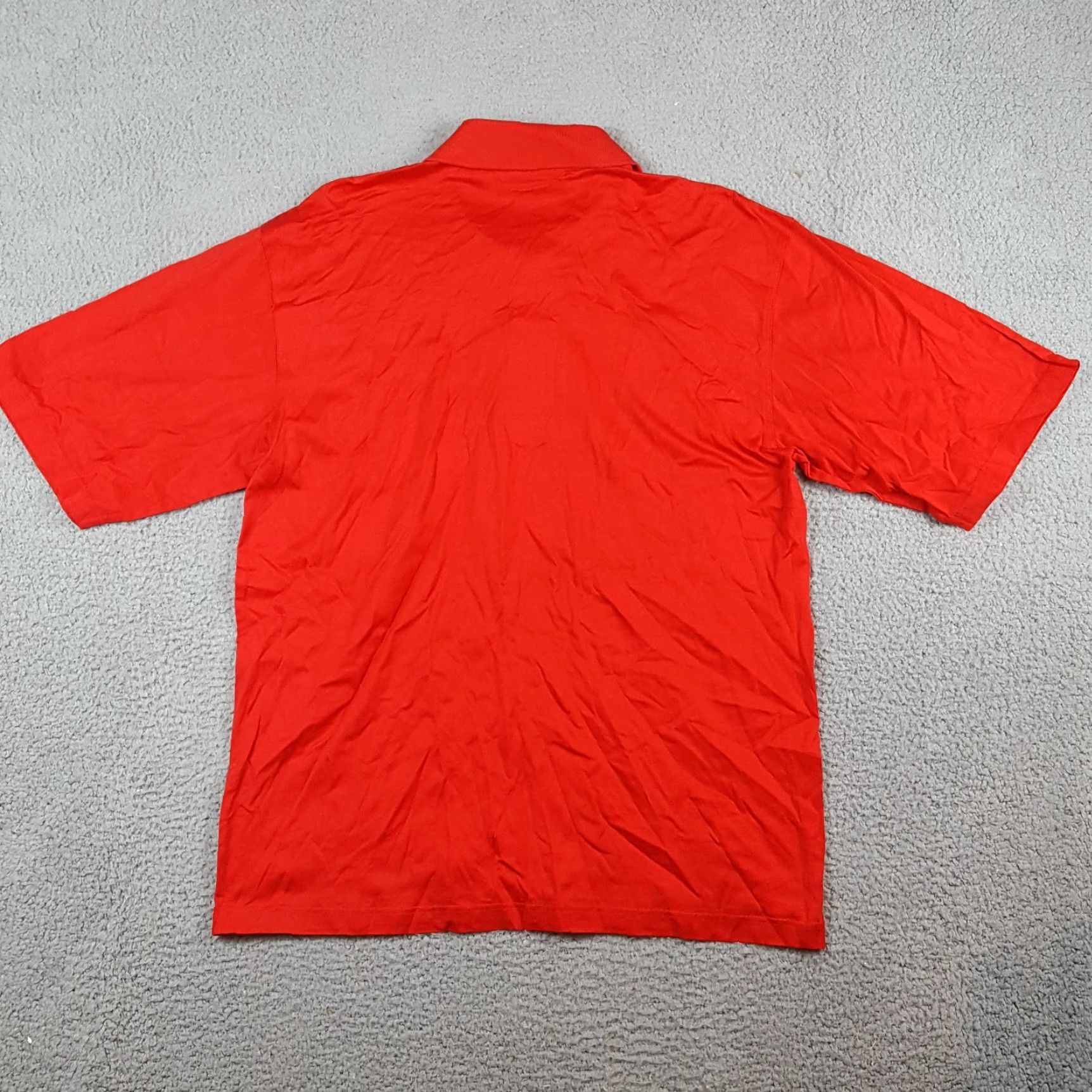 Vintage VINTAGE Slazenger Polo Shirt Mens L Red 90s Preppy Soccer Golf Collared Short Sleeve Button Casual Workwear Shirt Size US L / EU 52-54 / 3 - 4 Thumbnail