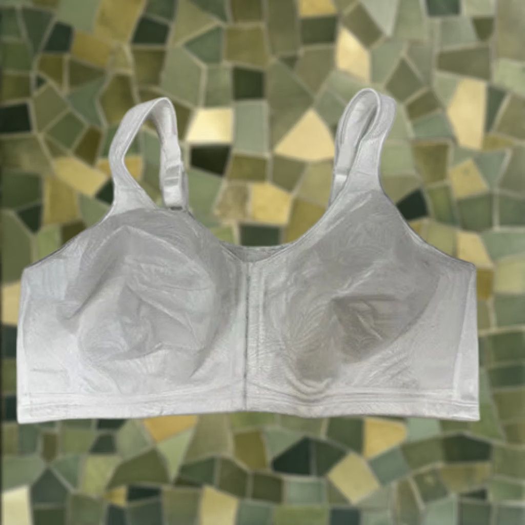 Vintage Playtex 18 Hour Womens Bra Size 46DD White Front Closure WPosture Boost E525 Shirt Womens Bra Size ONE SIZE - 1 Thumbnail
