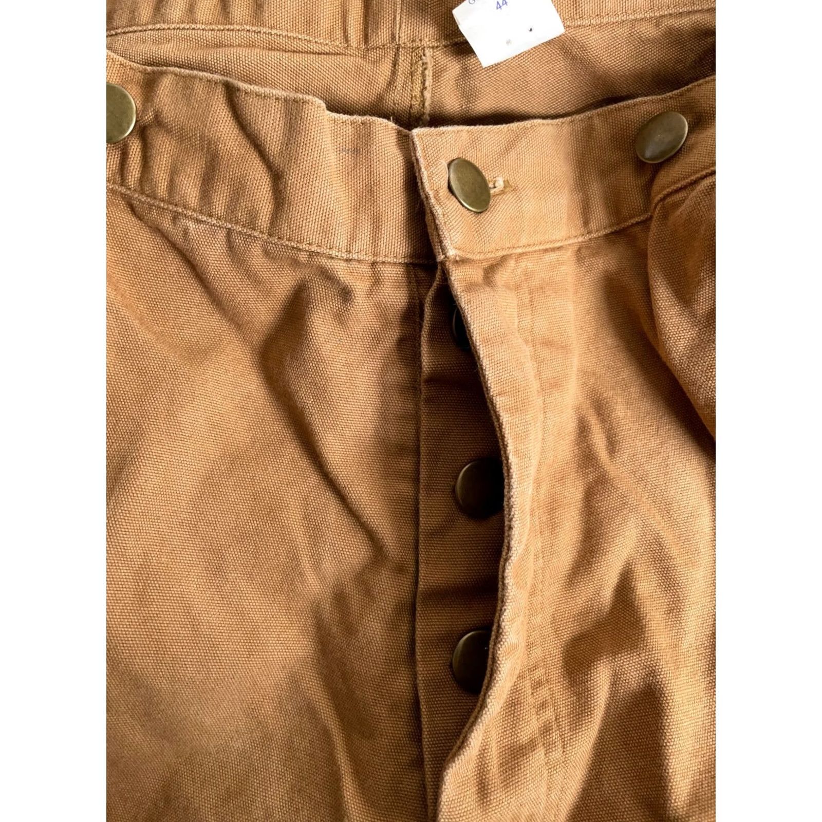 Vintage Frontier Classics Mens Pants - 44 - Brown Canvas Buckle Back Size US 40 / EU 56 - 4 Thumbnail