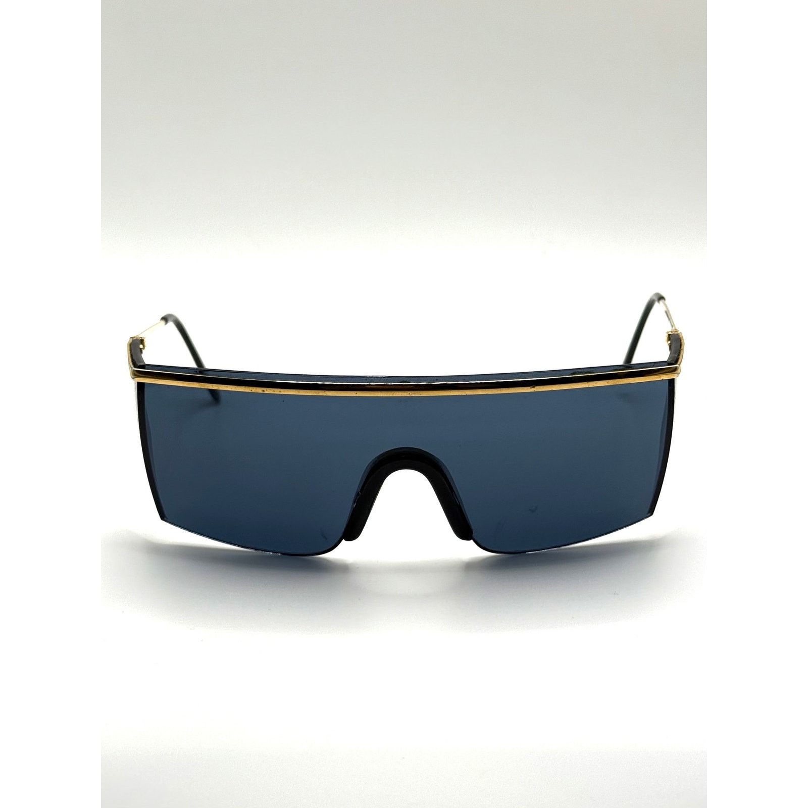 Versace 1990s Gianni Versace visor shield sunglasses Size ONE SIZE - 2 Thumbnail