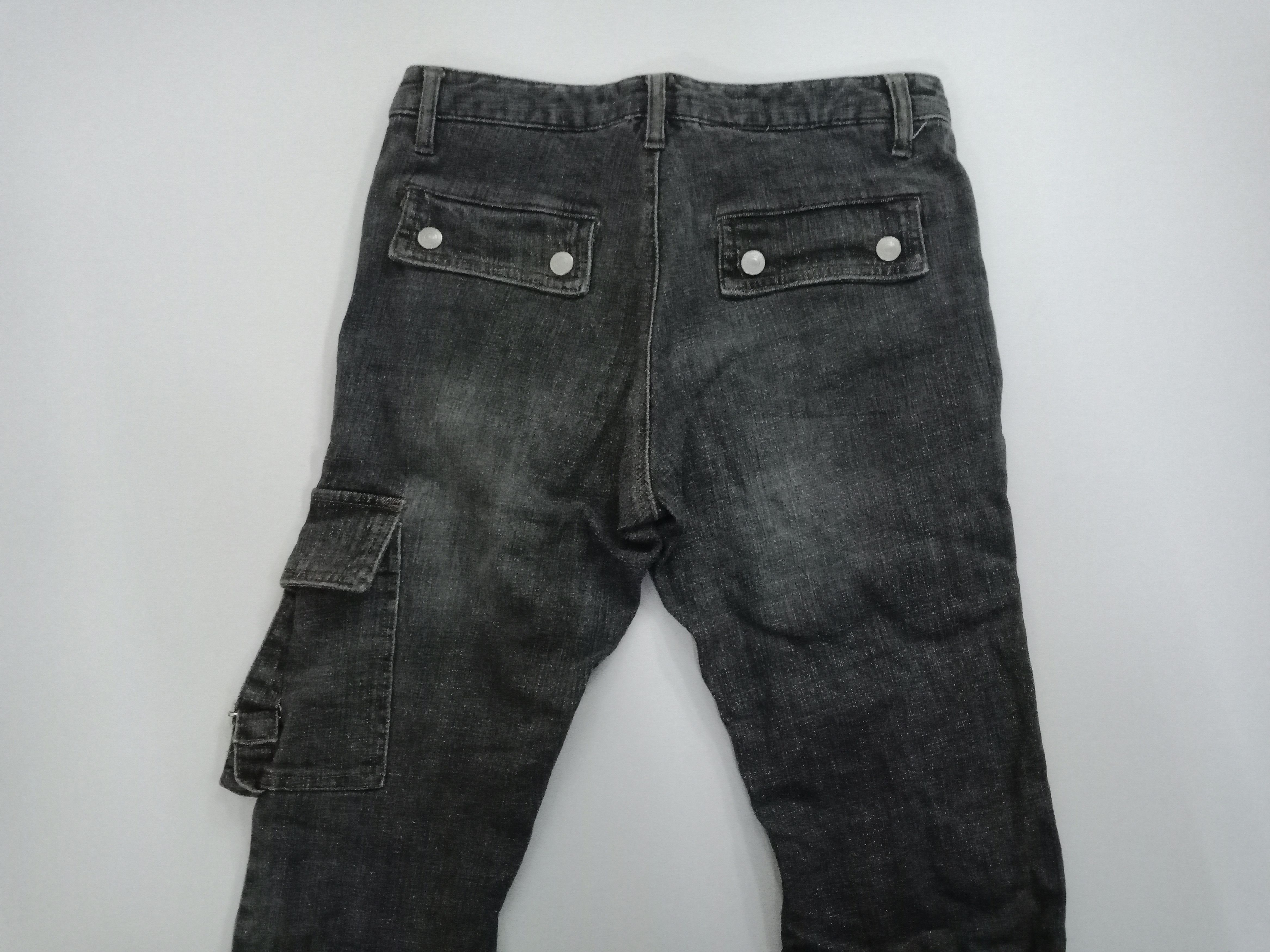 Le Grande Bleu (L.G.B.) N23 Bondage Flare Pants #P1 Size US 29 - 6 Thumbnail