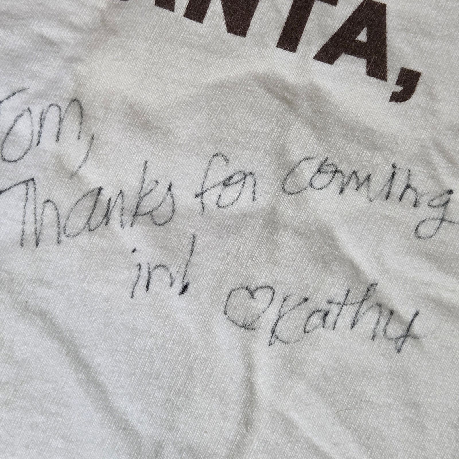 Hanes Hooters Atlanta GA Signed Vintage Tee XL USA Size US XL / EU 56 / 4 - 6 Thumbnail