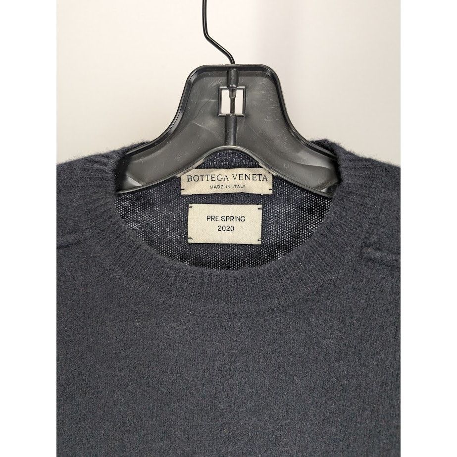 Bottega Veneta o1rshd1 Core Cashmere Pullover in Dark Navy Size US S / EU 44-46 / 1 - 4 Thumbnail