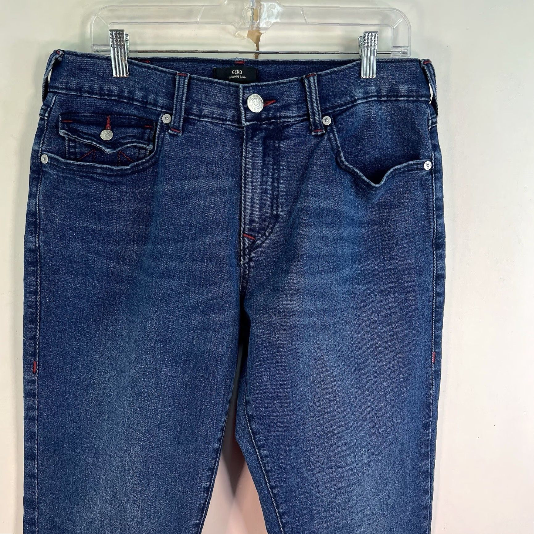 True Religion True Religion Geno Slim Jeans Men’s Size 32x32 Blue 5-Pocket Denim Size US 32 / EU 48 - 2 Thumbnail