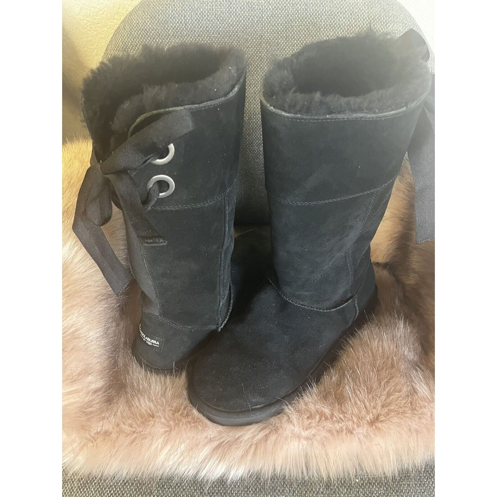 Ugg UGG Koolaburra Women's Boots , Size 9 - Black Size US 9 / IT 39 - 5 Thumbnail
