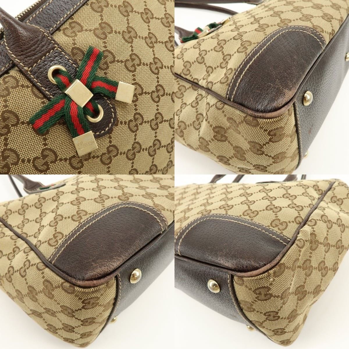 Gucci Gucci Princy GG Canvas Shoulder Bag Brown Size ONE SIZE - 5 Thumbnail