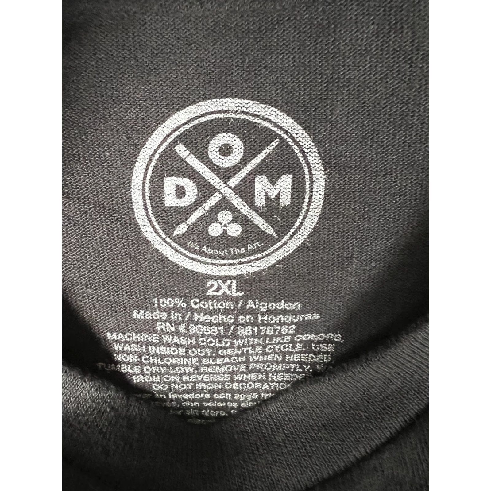 Vintage ODM Make Your Own Luck T-Shirt Mens 2XL Black Clown Girl 8 Ball Chicano Size US XXL / EU 58 / 5 - 5 Thumbnail