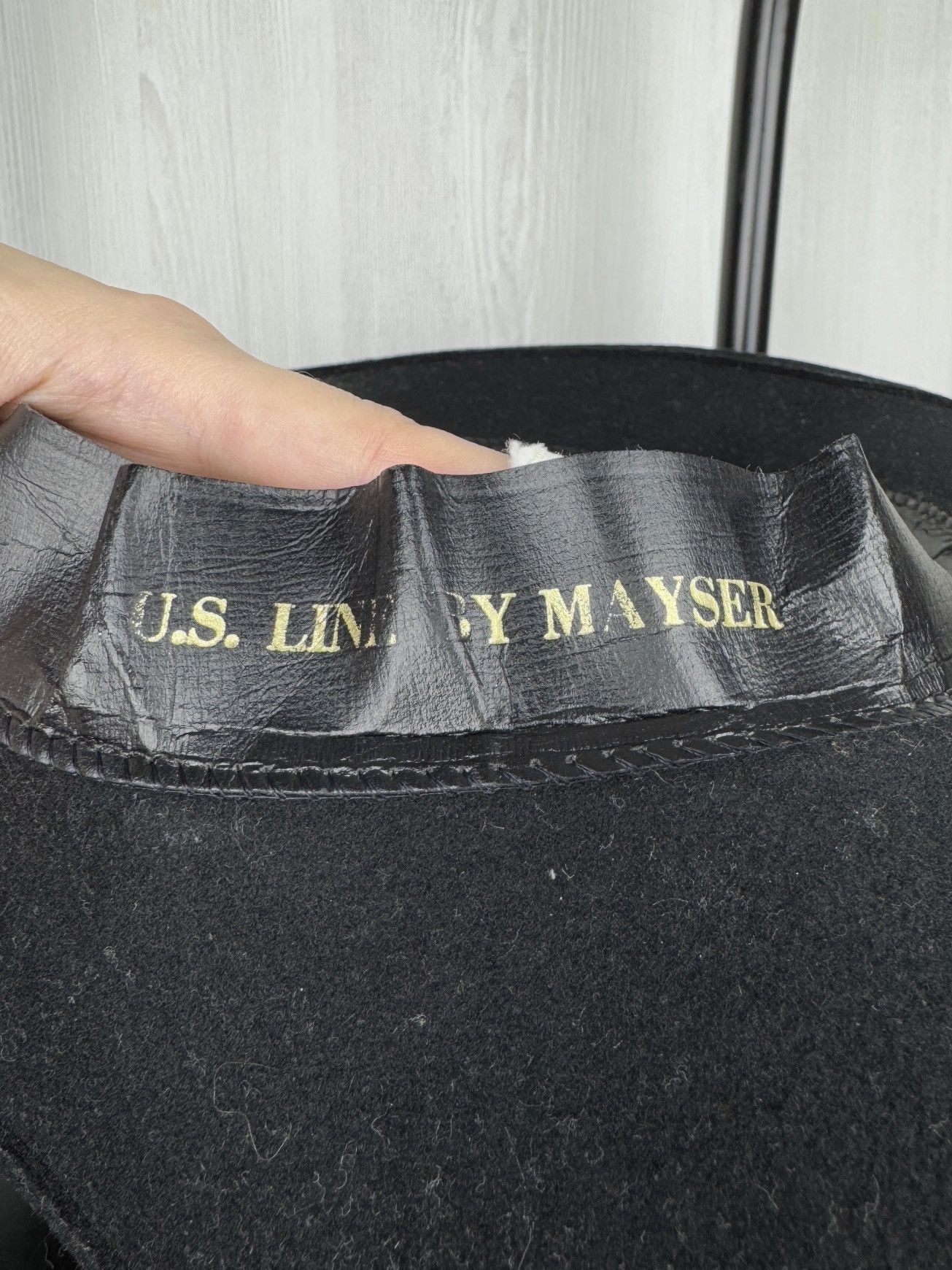 Other U.S. Line by Mayser black wool hat Size ONE SIZE - 8 Thumbnail
