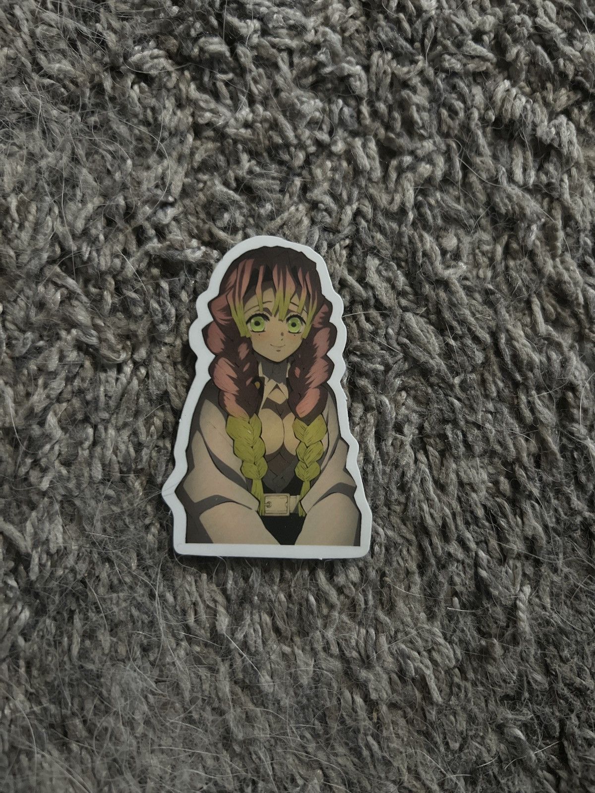 Anime Demon Slayer: Kimetsu No Yaiba Mitsuri Kanroji Sticker Size ONE SIZE - 1 Thumbnail