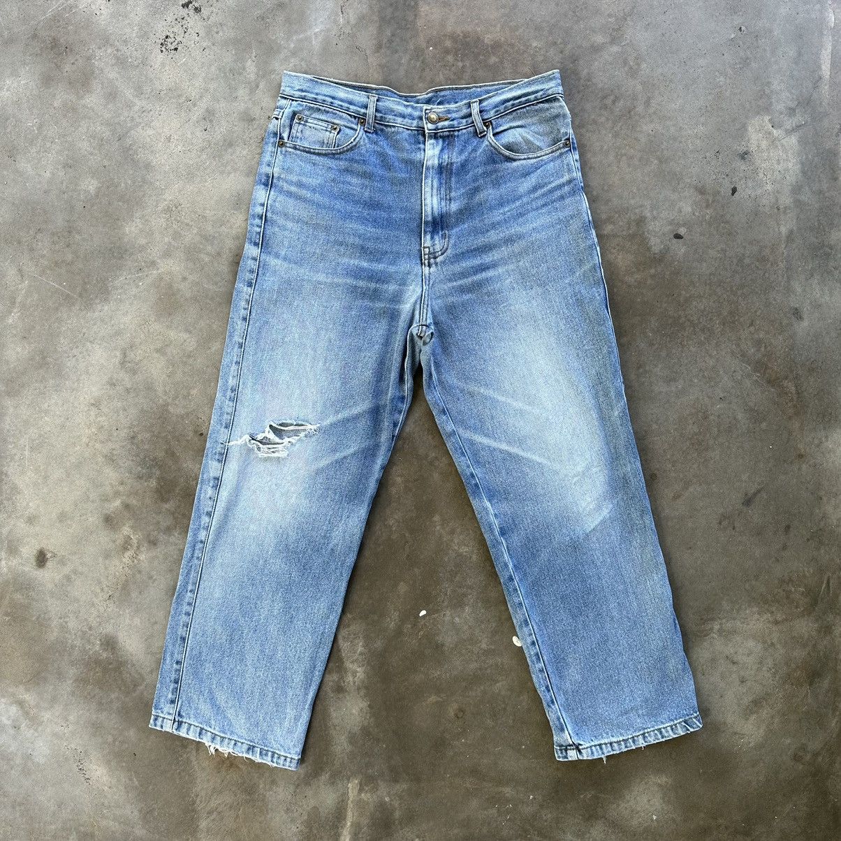 Vintage Japanese Distressed Jean Sick Denim Pant W32