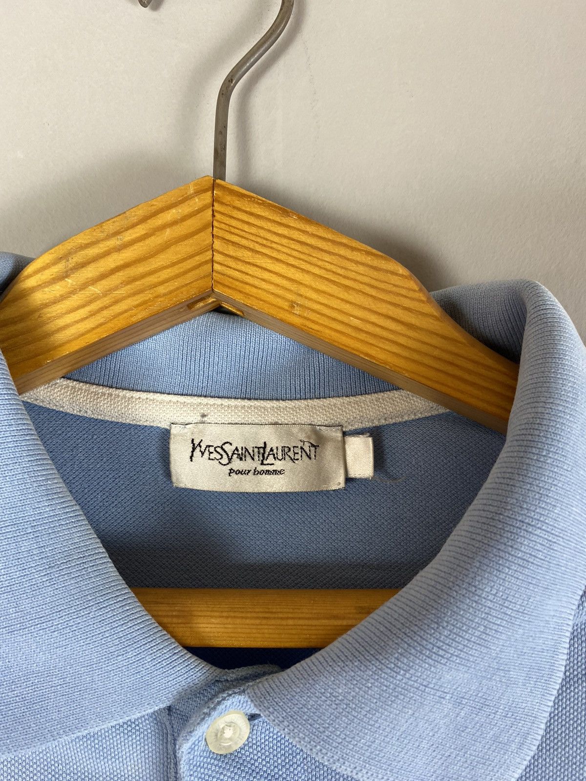 Yves Saint Laurent Vintage 90s Yves Saint Laurent polo T-shirt tee Size US XL / EU 56 / 4 - 5 Thumbnail