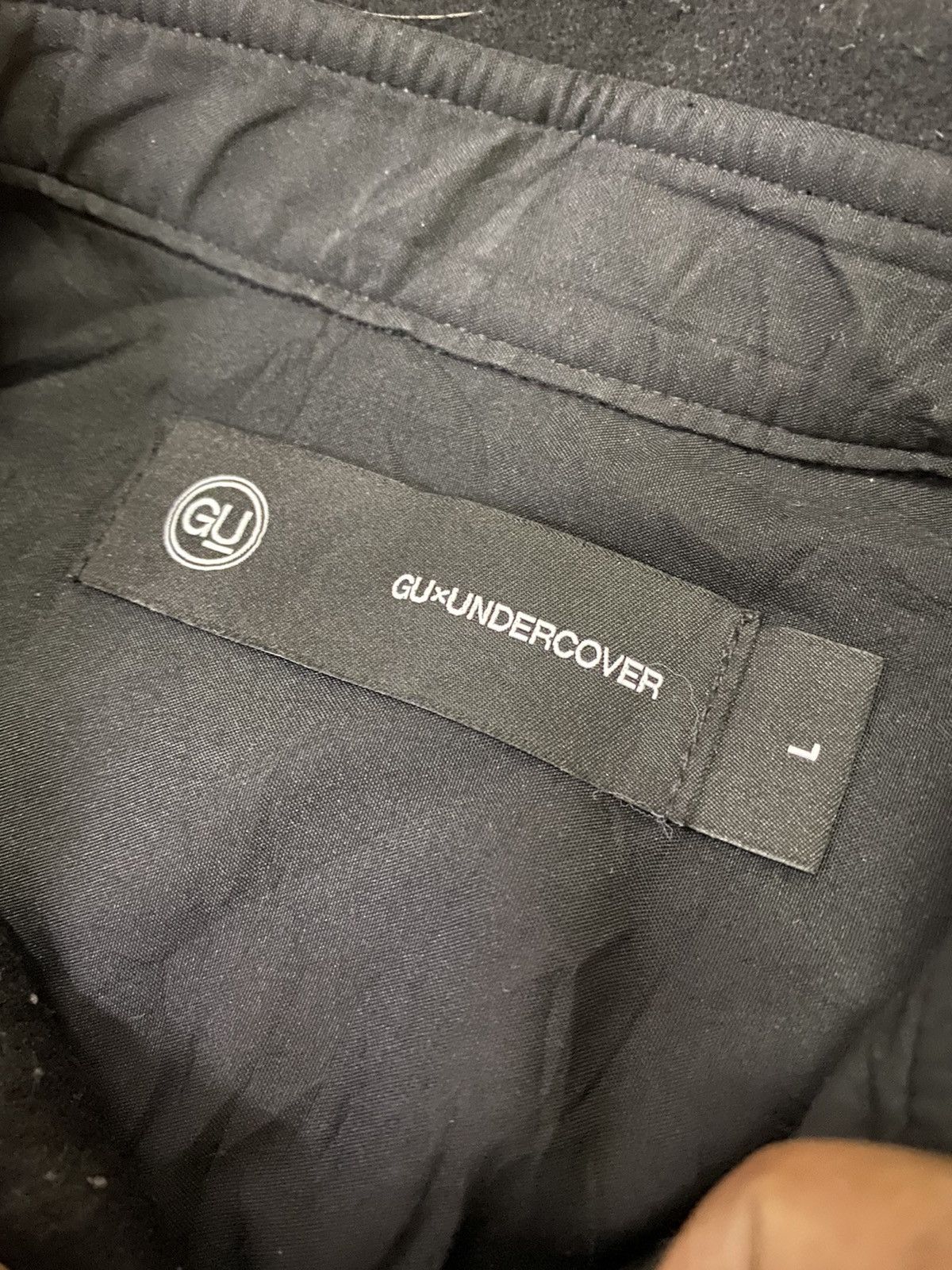 GU × Undercover 💥Undercover gu Knit Melton Long Shirt Size US L / EU 52-54 / 3 - 6 Thumbnail