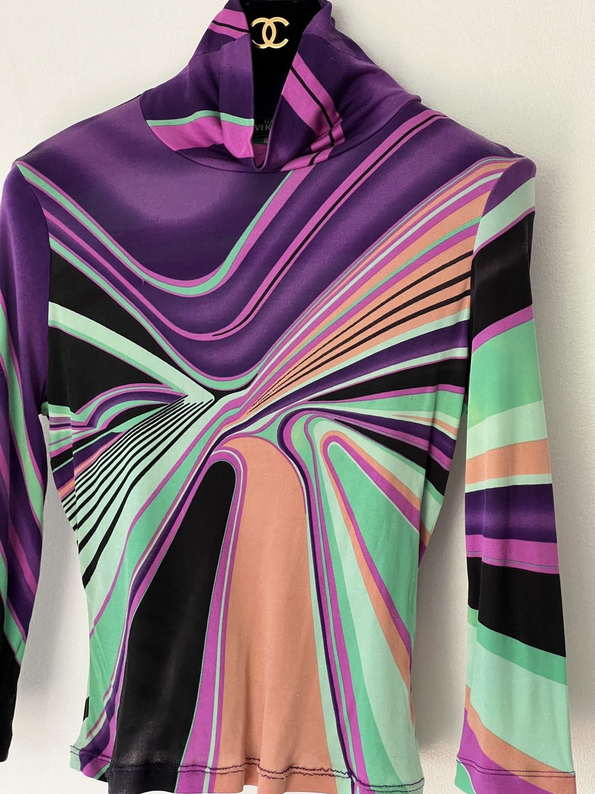 Versace Versace Fall 2000 Pucci print Size S / US 4 / IT 40 - 4 Thumbnail