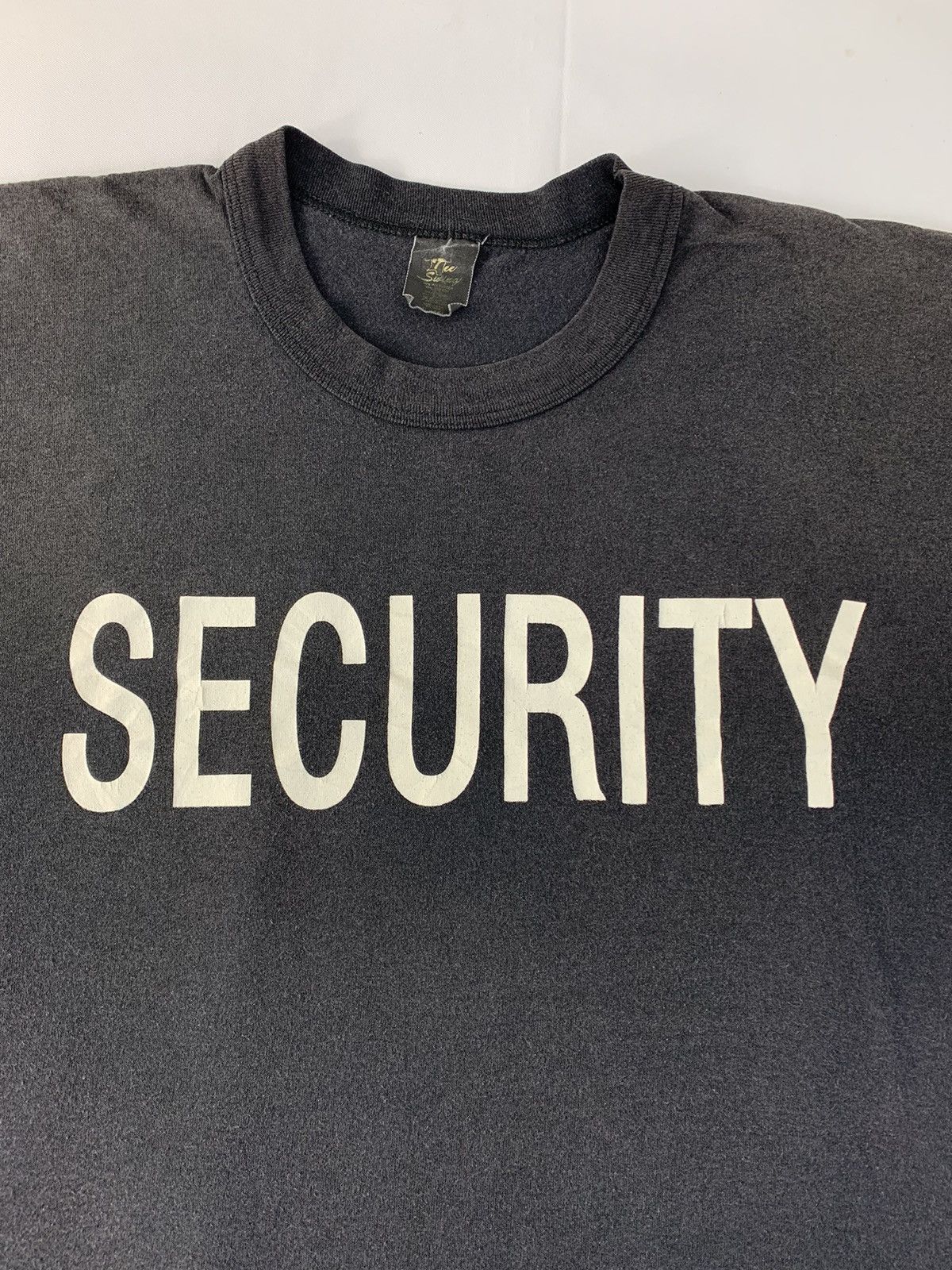 Uniform Wares 90s Security Event Bouncer Guard Staff Screen Crewneck Tee Size US XL / EU 56 / 4 - 4 Thumbnail